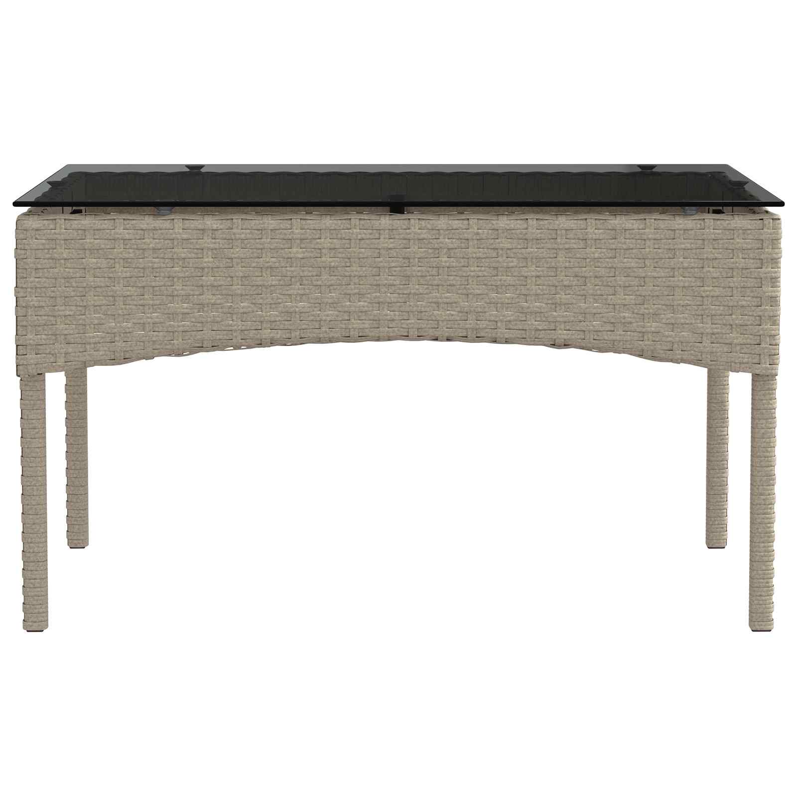 Ensemble de canapé de jardin avec coussin 2 pcs polyrotin - XIOS