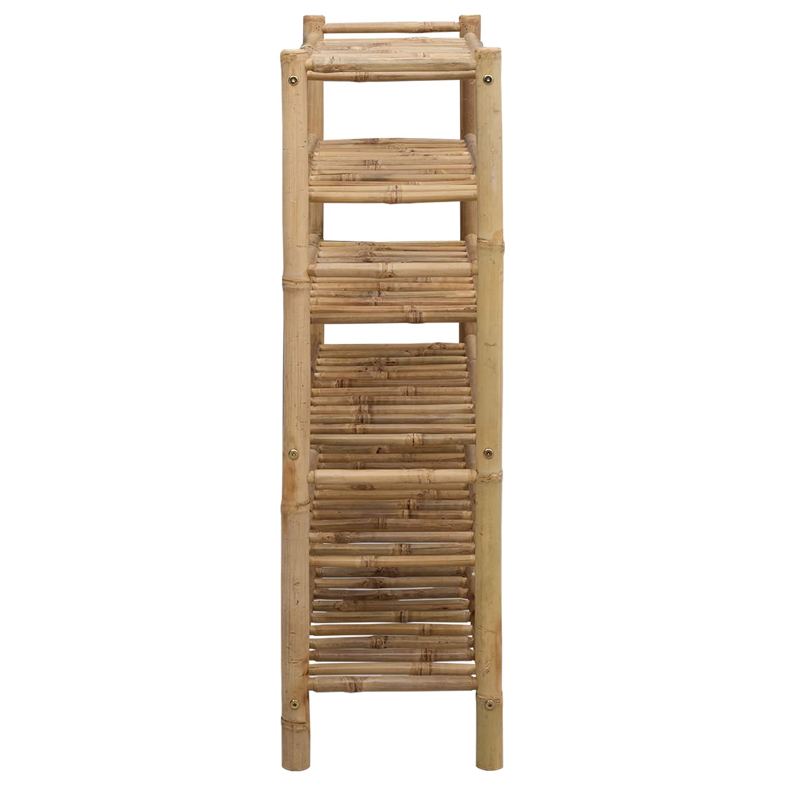 Rack à chaussures avec étagère Naturel 68 x 28 x 96 cm Bambou - XIOS