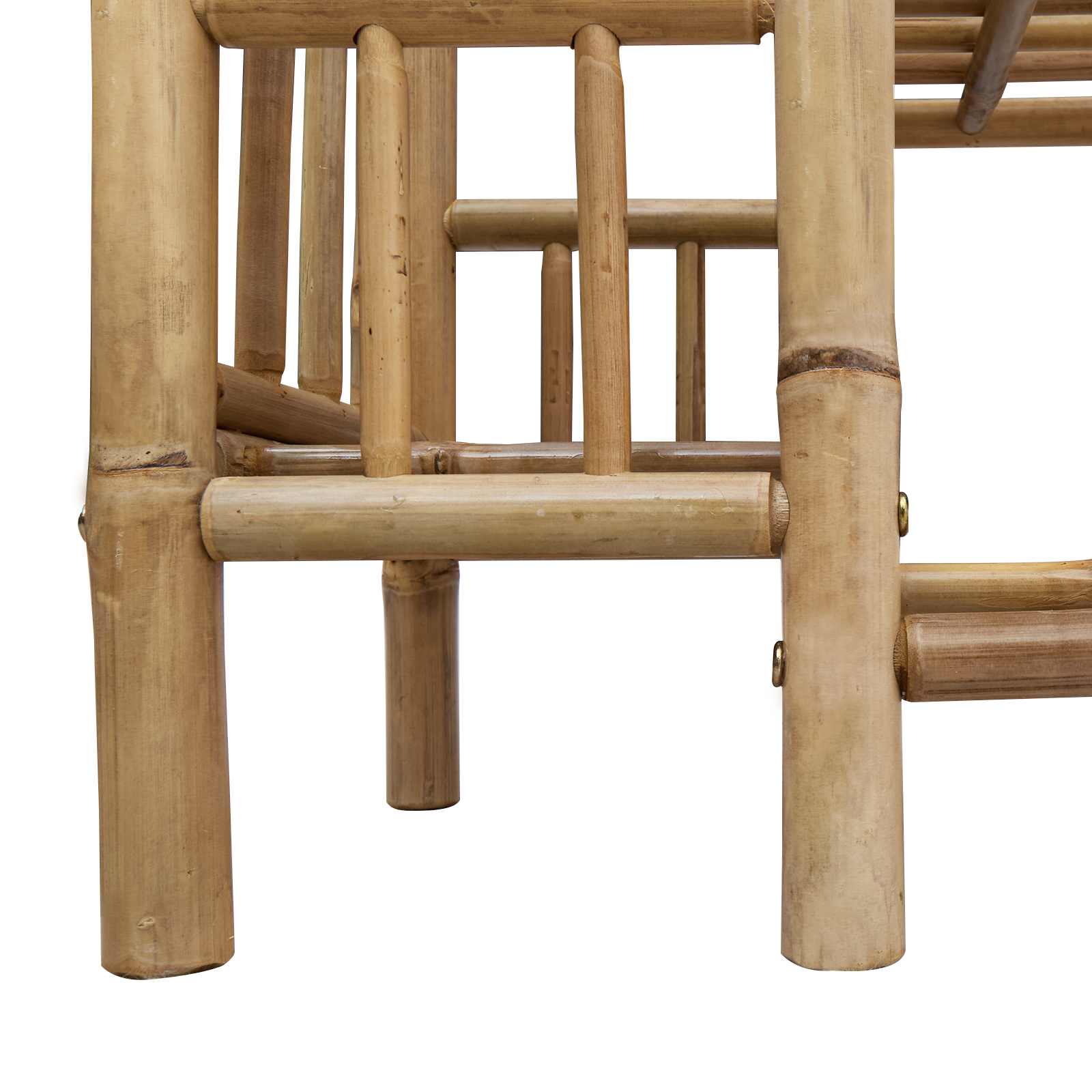 Rack à chaussures avec étagère Naturel 88 x 27 x 80 cm Bambou - XIOS
