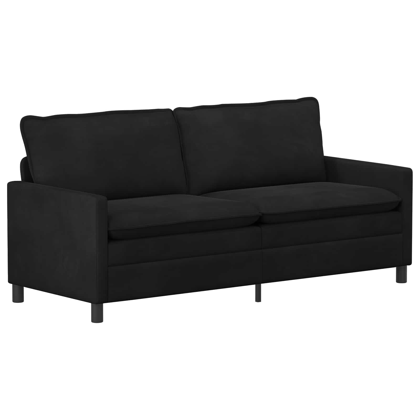 Ensemble de Canapés 2 pcs Noir Velours - XIOS