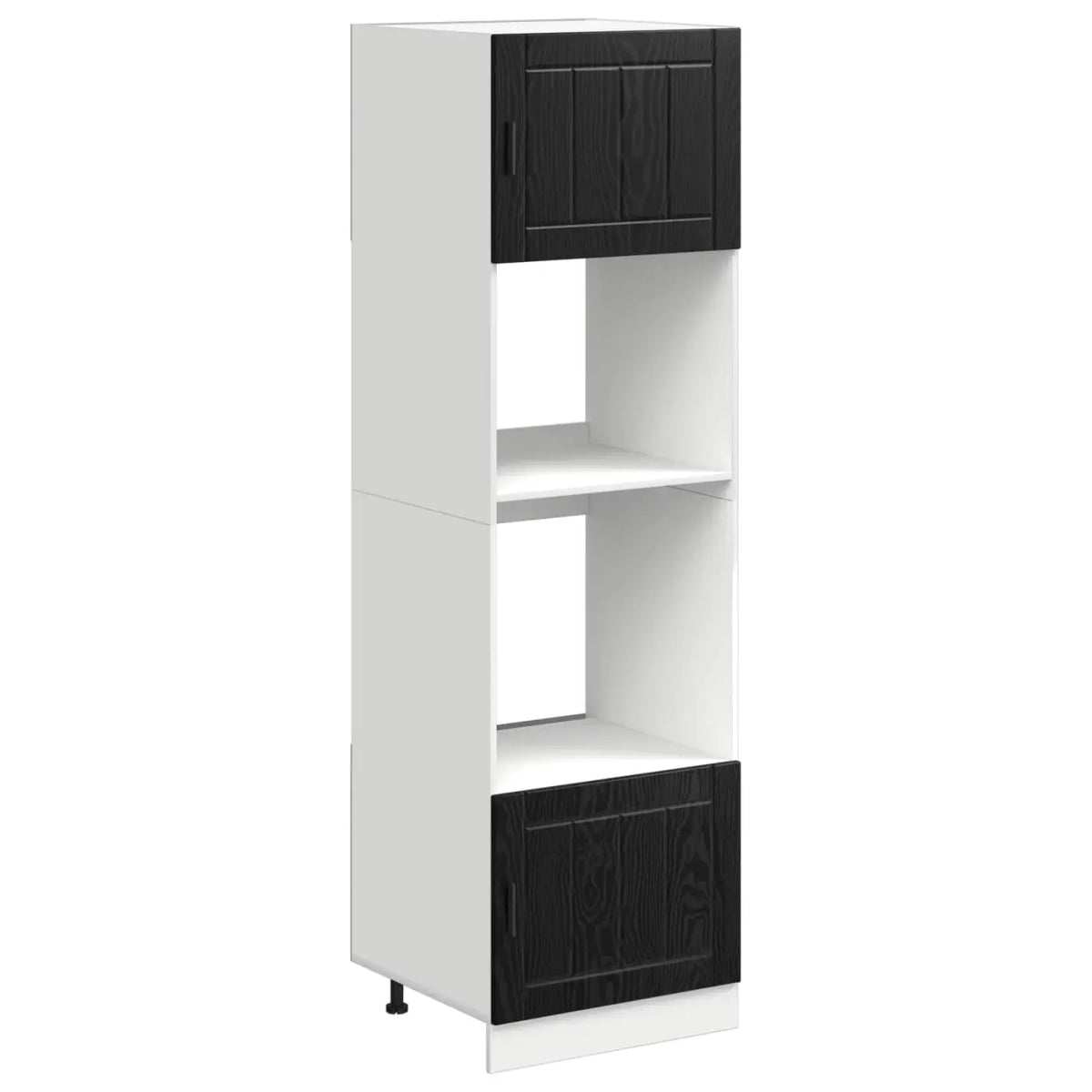 Armoire de four PORTO Chêne noir 60 x 57 x 207 cm - XIOS