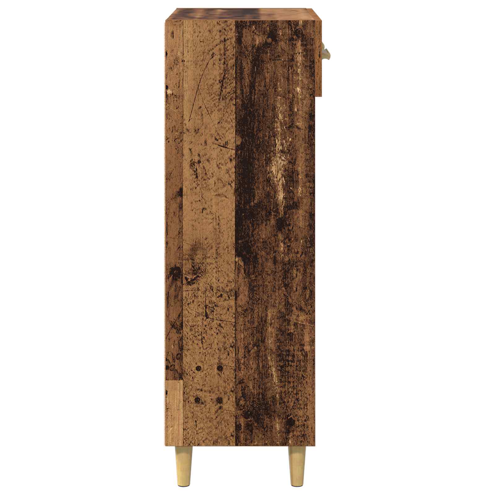 Cabinet à chaussures avec tiroir Bois ancien 60 x 35 x 105 cm - XIOS