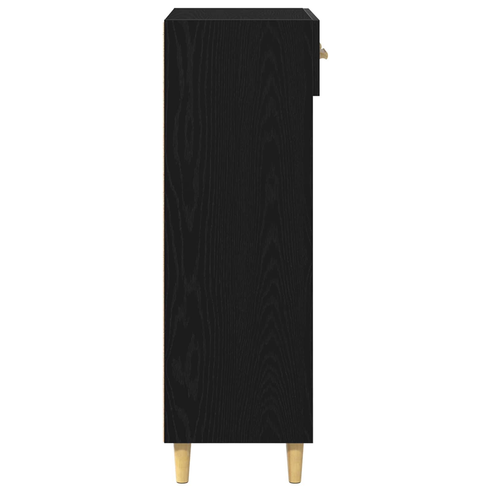 Cabinet à chaussures avec tiroir Chêne noir 60 x 35 x 105 cm - XIOS