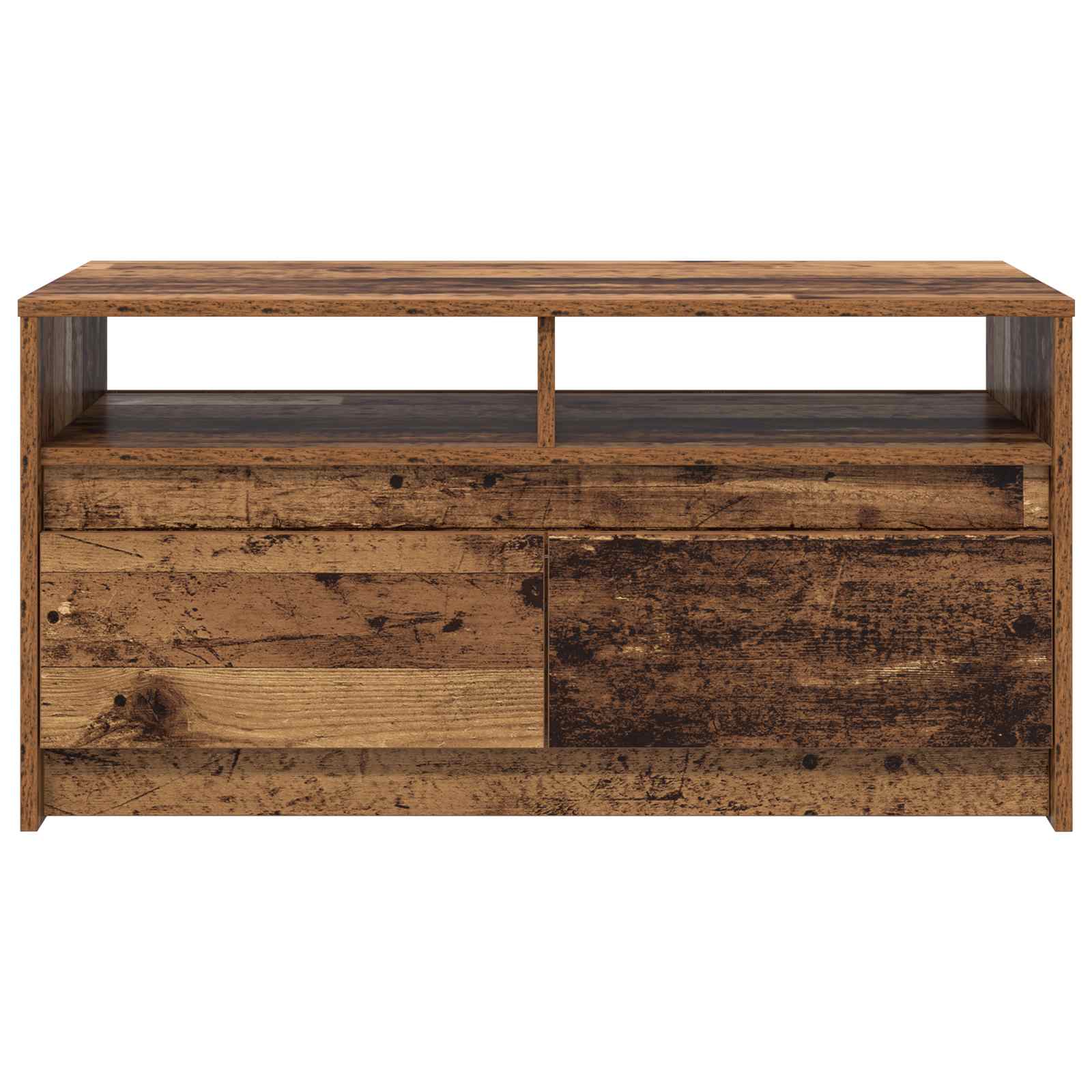 Table basse Bois ancien 90 x 50 x 45 cm Bois d'ingénierie - XIOS