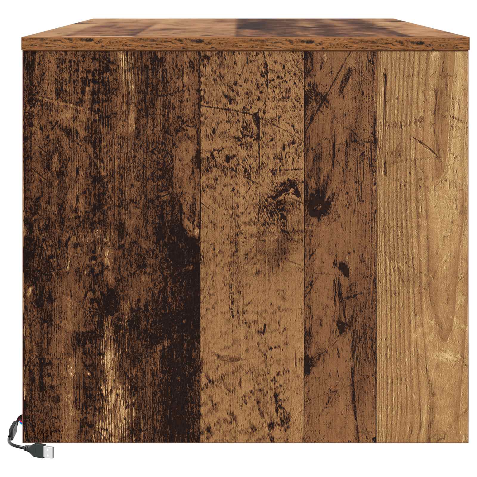 Table basse Bois ancien 90 x 50 x 45 cm Bois d'ingénierie - XIOS