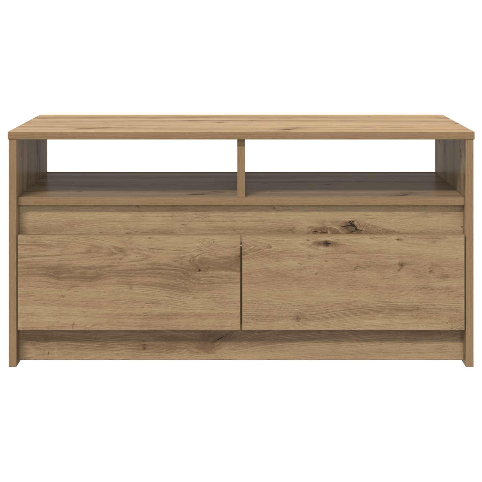 Table basse Chêne artisan 90 x 50 x 45 cm Bois d'ingénierie - XIOS
