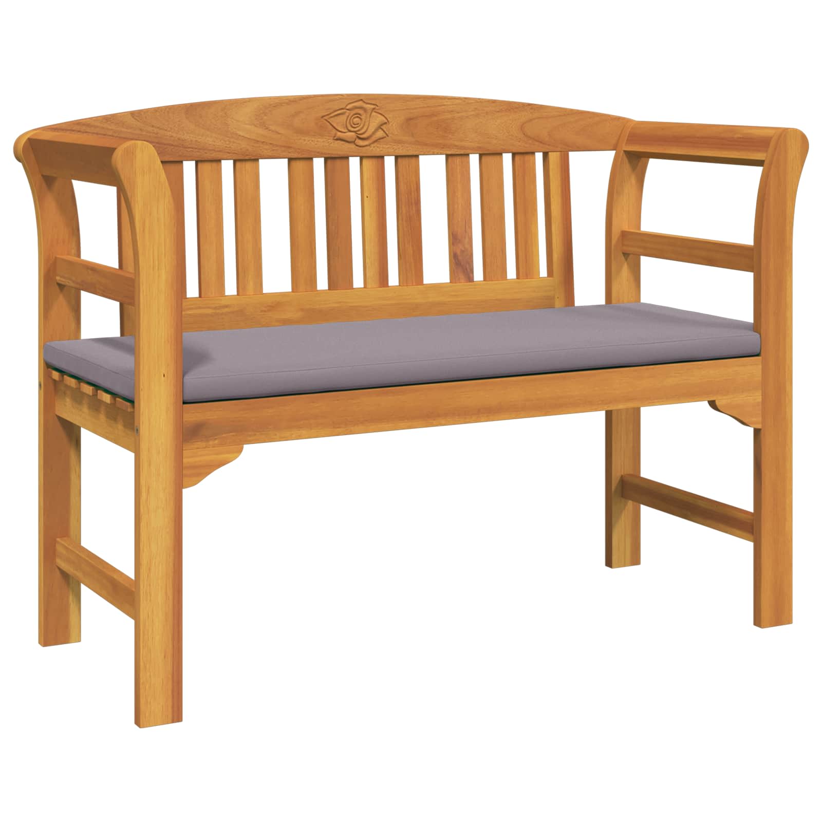 Ensemble de salon Rose de jardin 4 pcs Bois d'Acacia Massif - XIOS