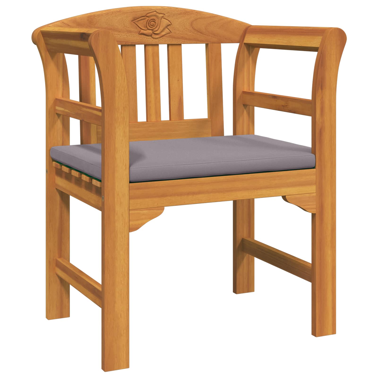 Ensemble de salon Rose de jardin 3 pcs Bois d'Acacia Massif - XIOS