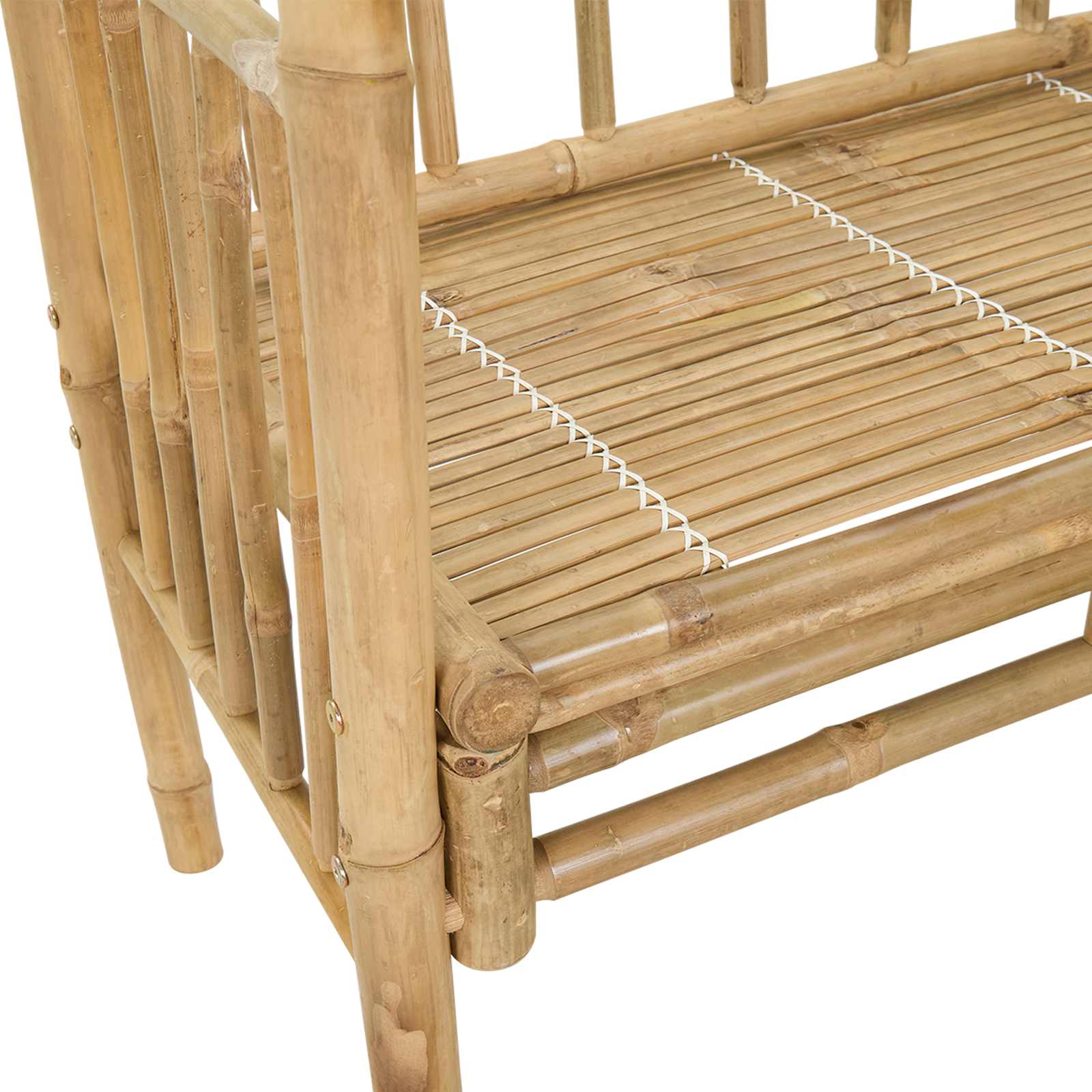 Arche de jardin avec banc 115 x 50 x 205 cm Bambou - XIOS