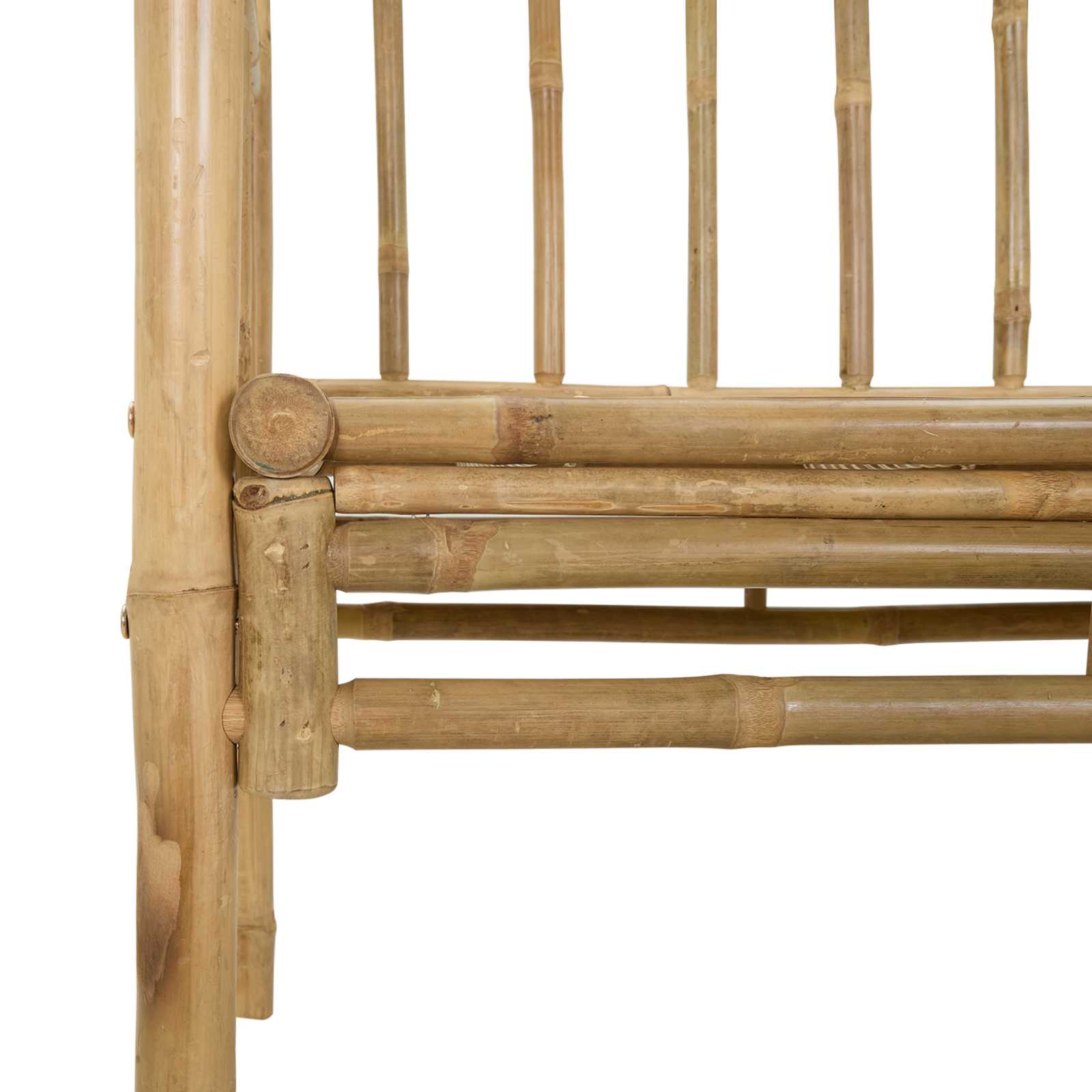 Arche de jardin avec banc 115 x 50 x 205 cm Bambou - XIOS