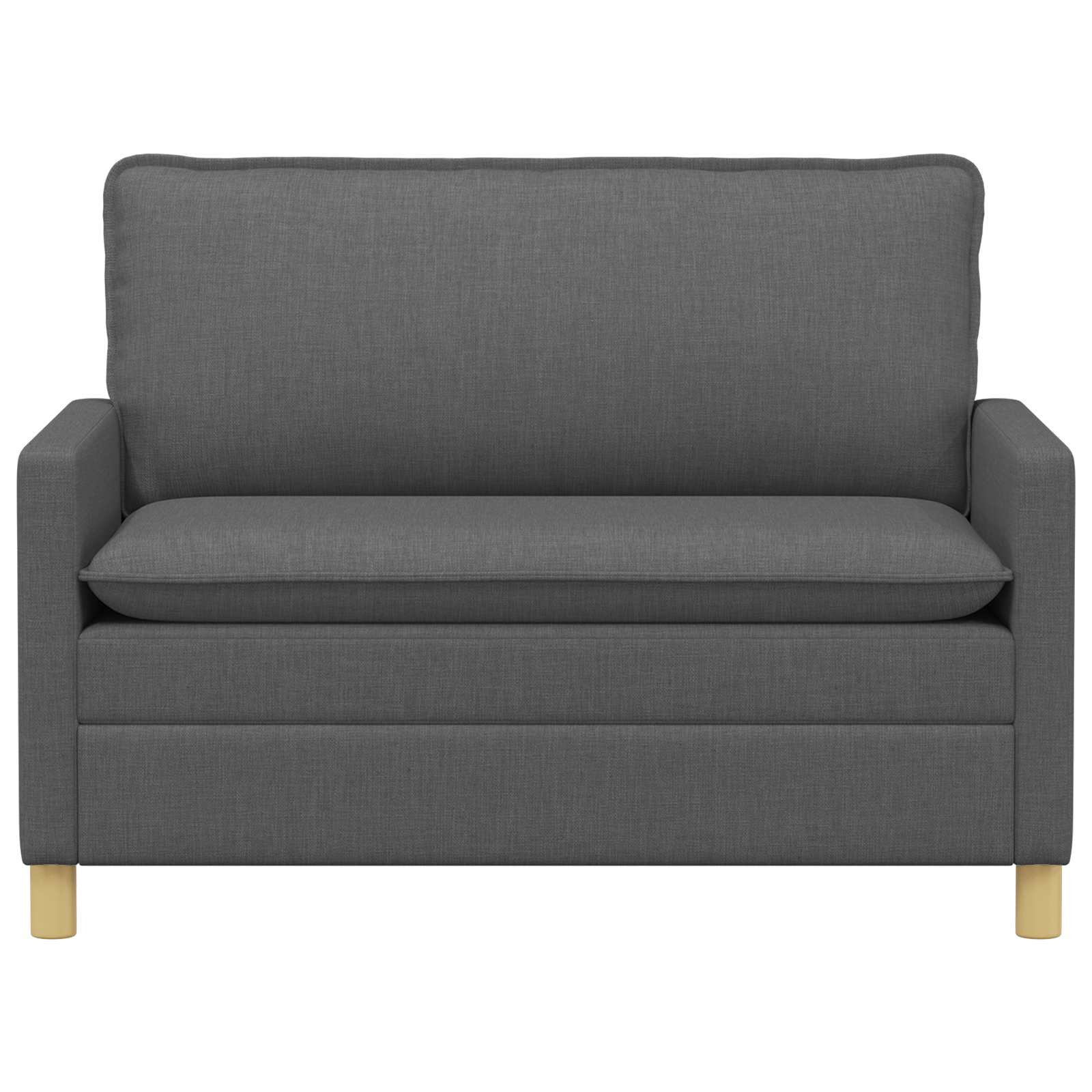 Canapé Gris foncé 126 x 81 x 87,5 cm Tissu