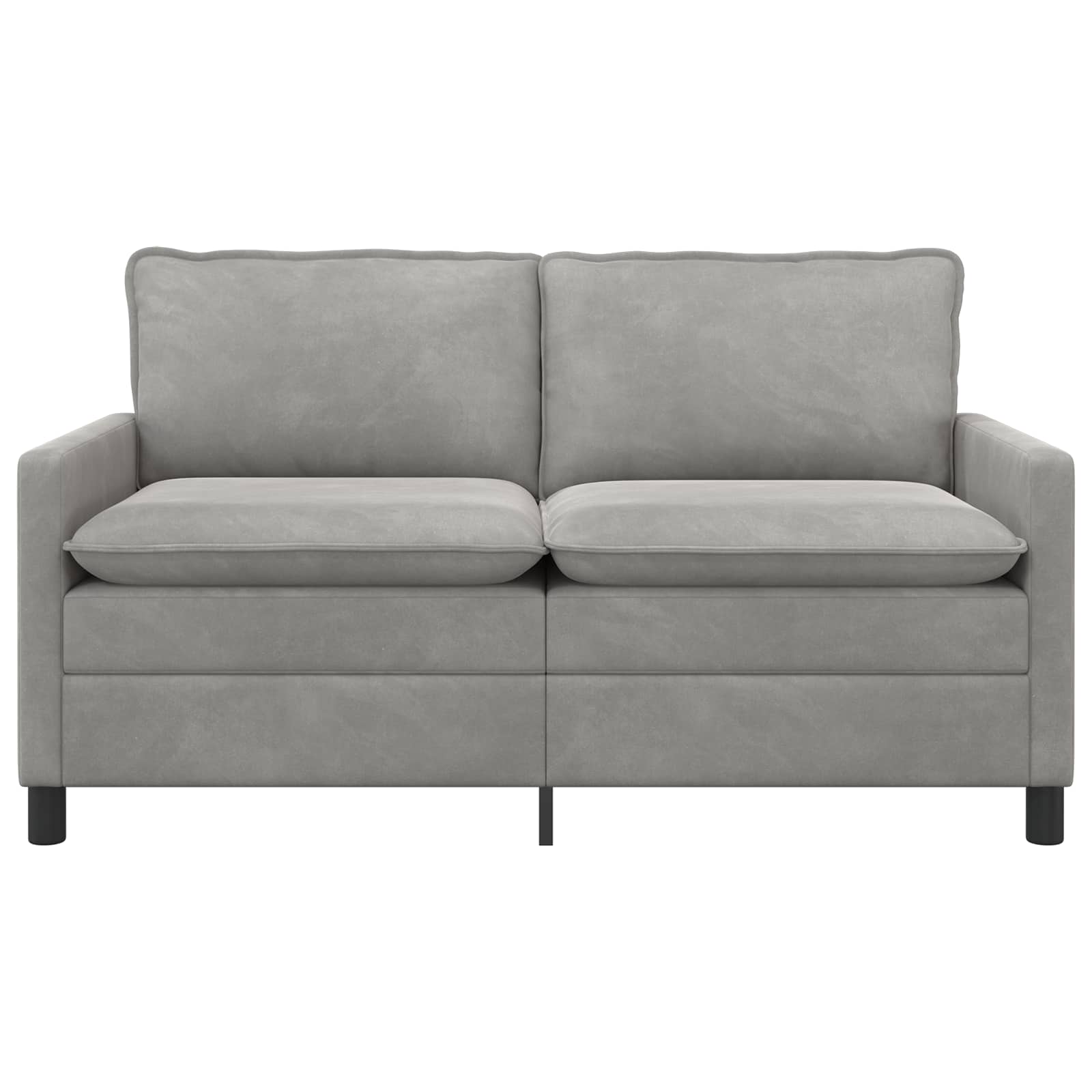 Canapé Gris clair 156 x 81 x 87,5 cm Velours