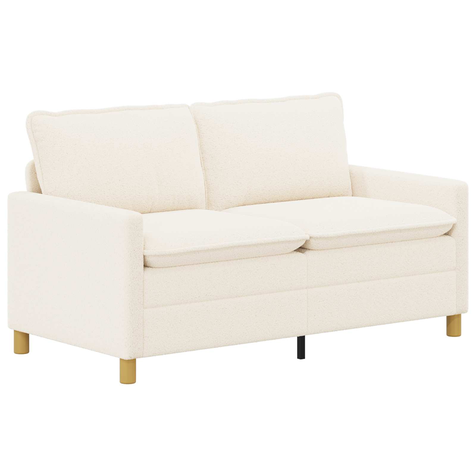 Canapé Crème 156 x 81 x 87,5 cm Tissu - XIOS