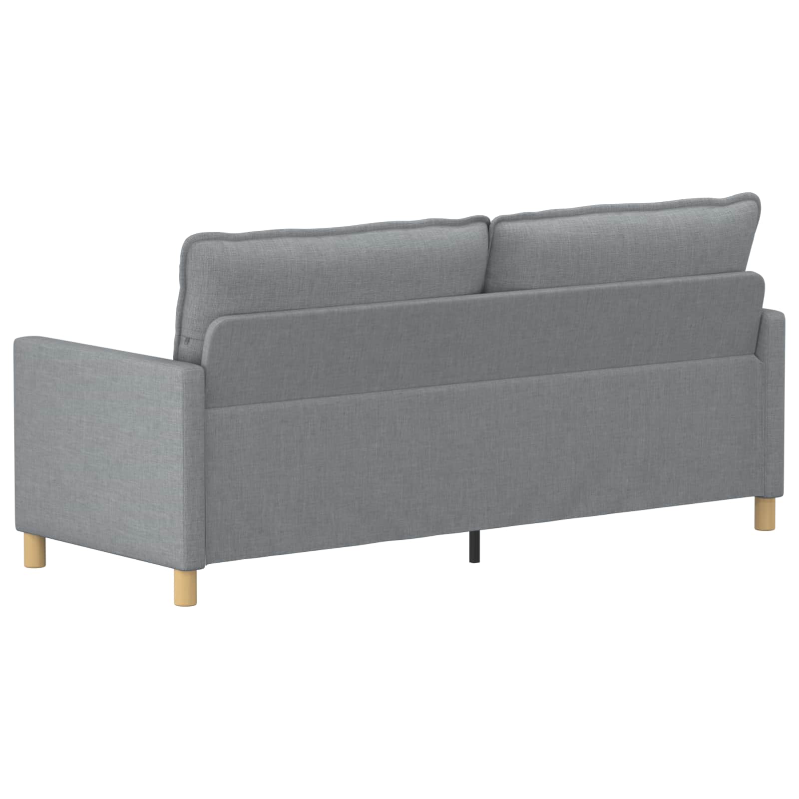 Canapé Gris clair 196 x 81 x 87,5 cm Tissu
