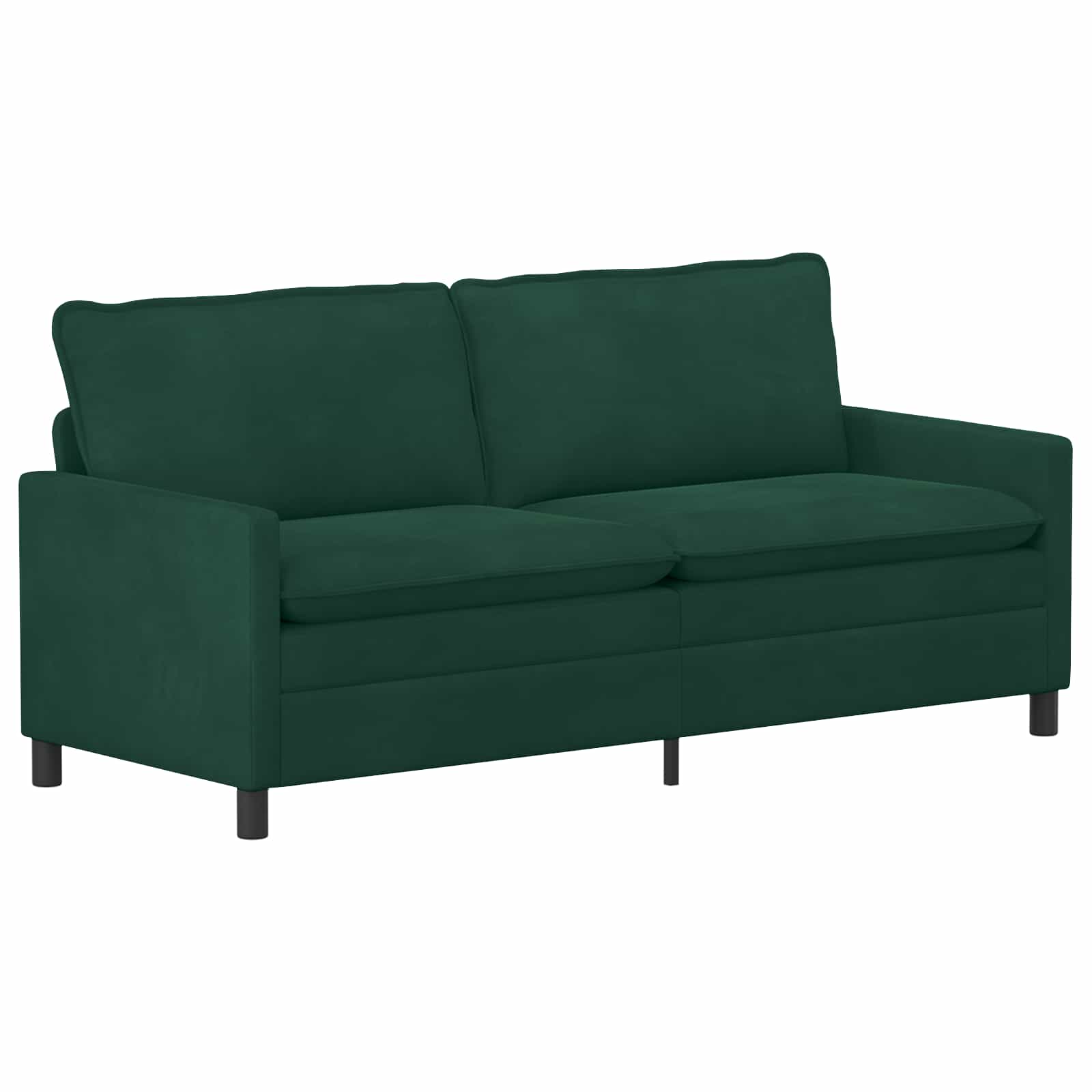 Canapé Vert foncé 196 x 81 x 87,5 cm Velours