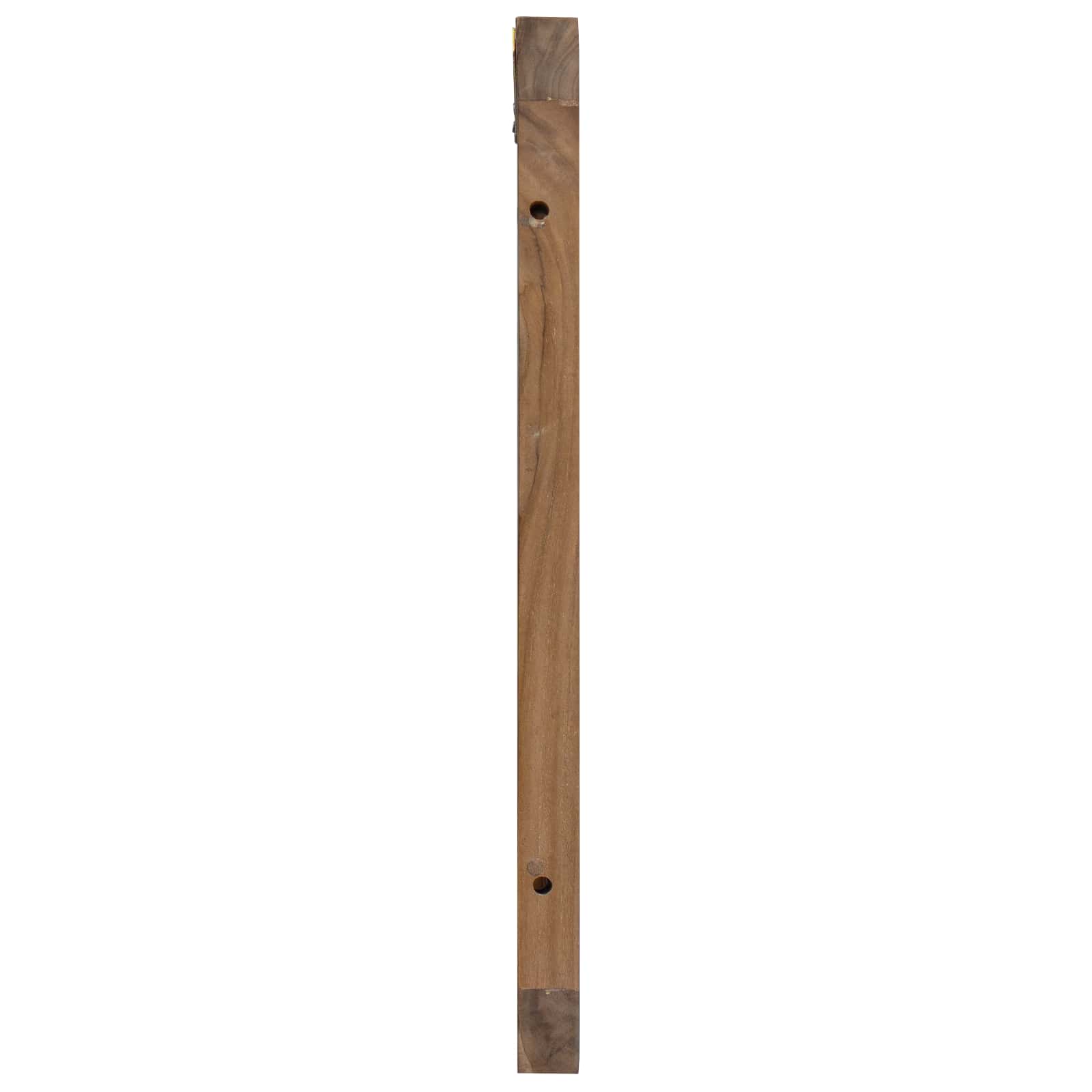 Tête de lit Montage mural Naturel 100 cm Bois de teck massif - XIOS