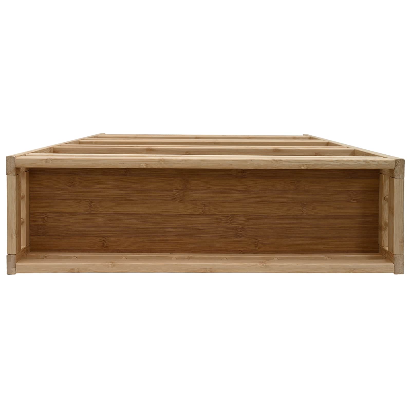 Chariot de Cuisine avec Roues Naturel 60 x 18 x 97 cm Bambou - XIOS