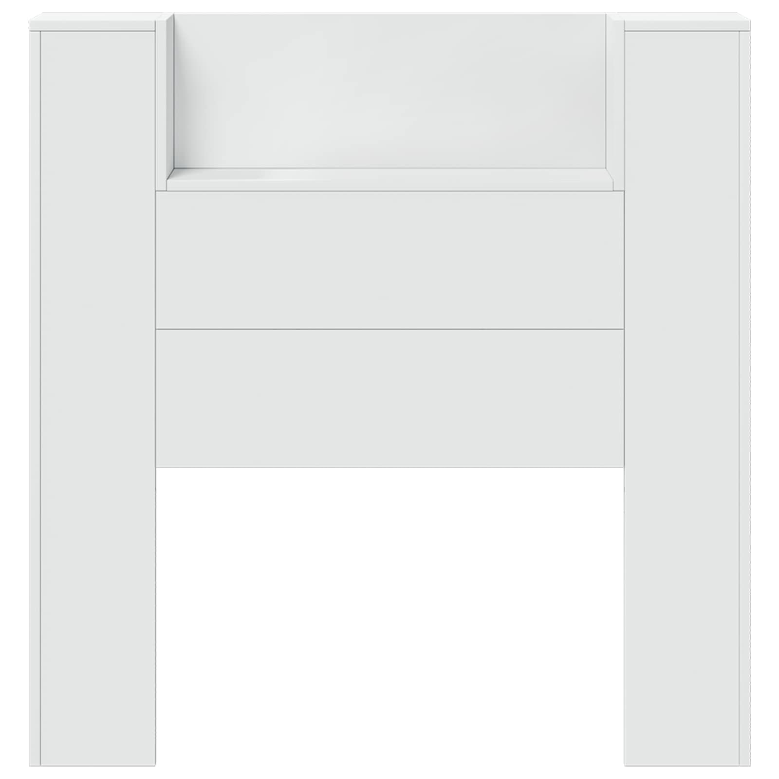 Tête de lit Blanc 100 x 16,5 x 103,5 cm Bois d'ingénierie - XIOS