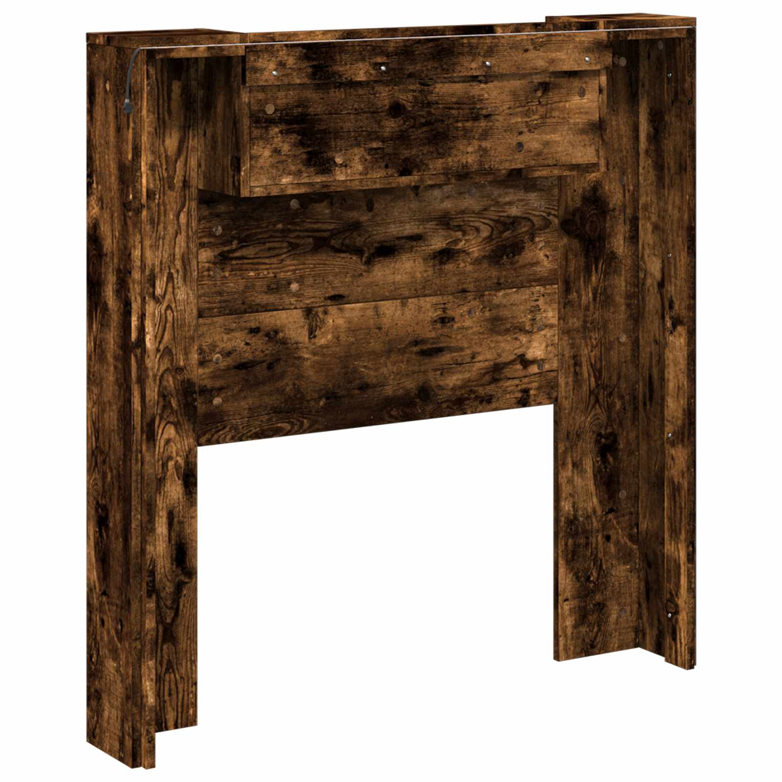 Tête de lit Chêne fumé 100 x 16,5 x 103,5 cm Bois d'ingénierie - XIOS