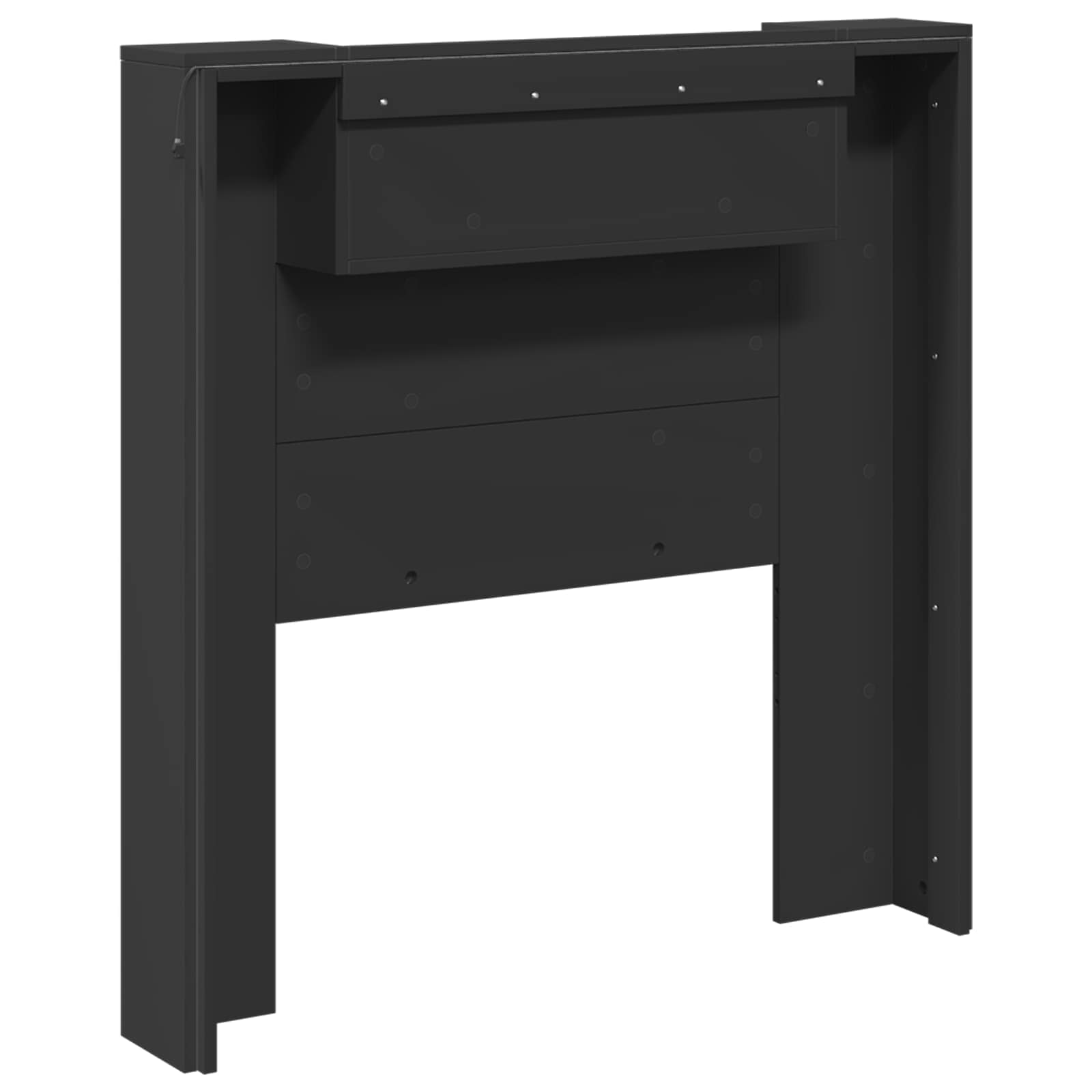 Tête de lit Noir 100 x 16,5 x 103,5 cm Bois d'ingénierie - XIOS