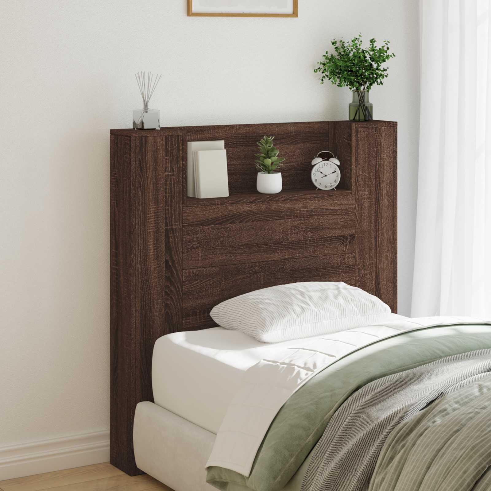 Tête de lit Chêne brun 100 x 16,5 x 103,5 cm Bois d'ingénierie - XIOS