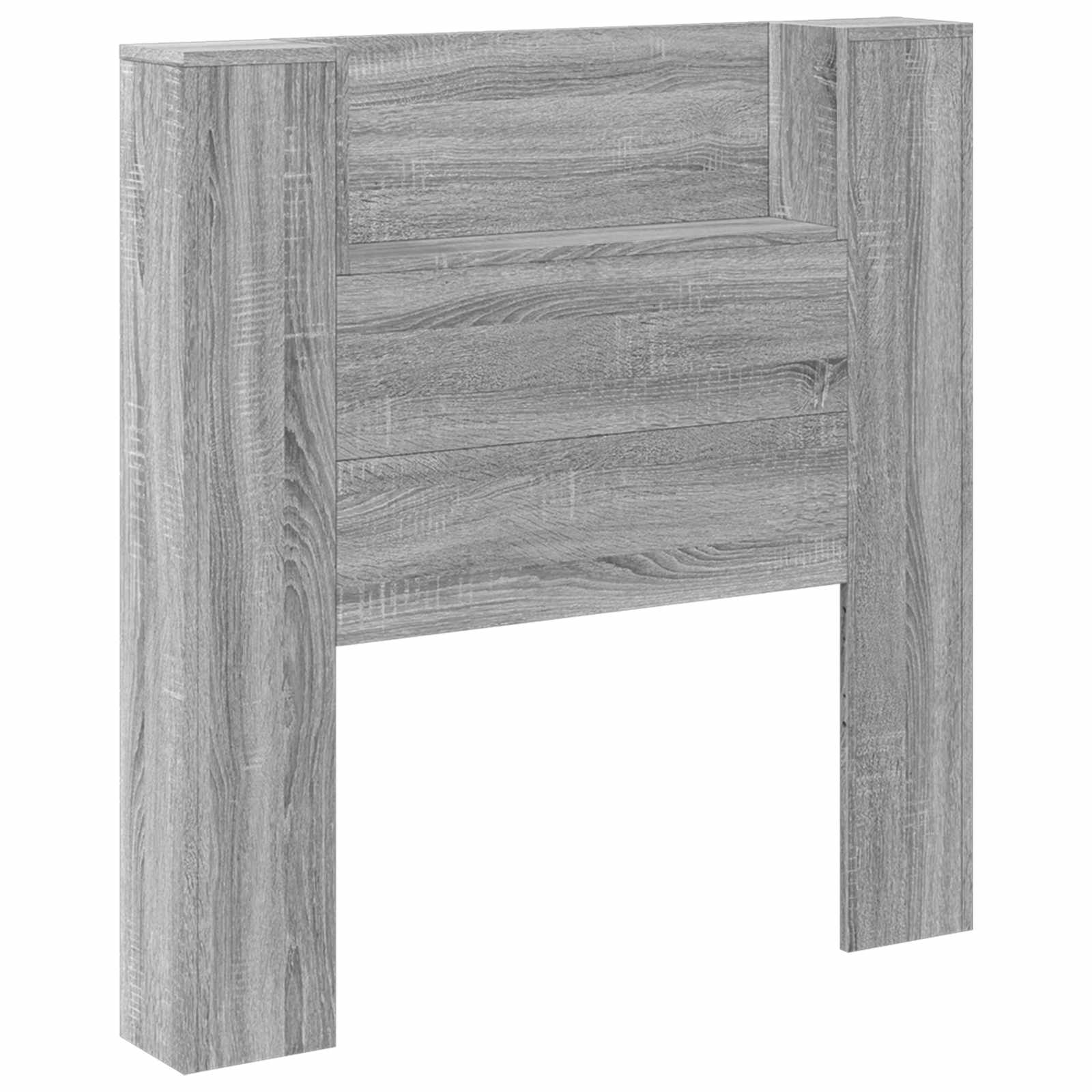 Tête de lit Gris Sonoma 100 x 16,5 x 103,5 cm Bois d'ingénierie - XIOS