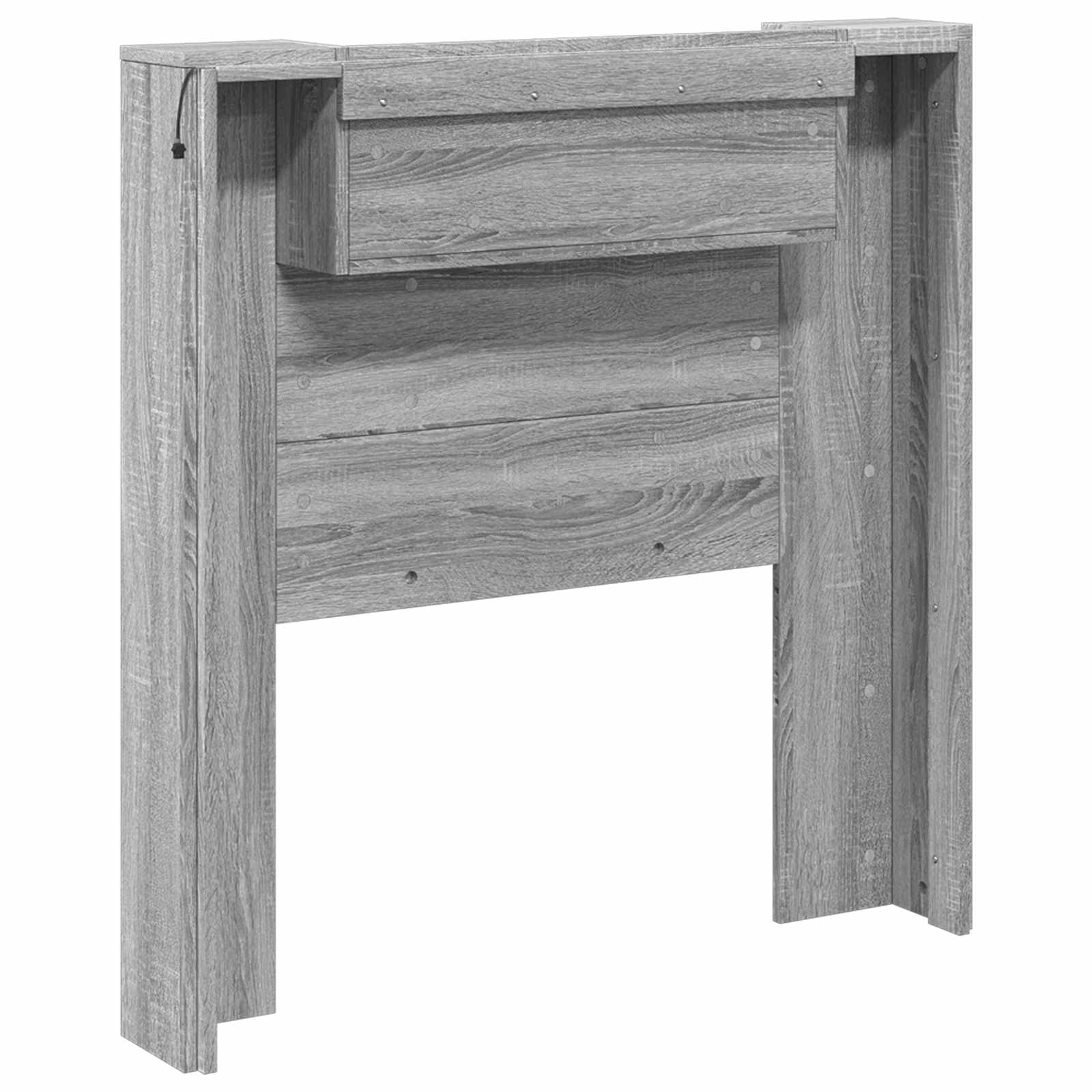 Tête de lit Gris Sonoma 100 x 16,5 x 103,5 cm Bois d'ingénierie - XIOS