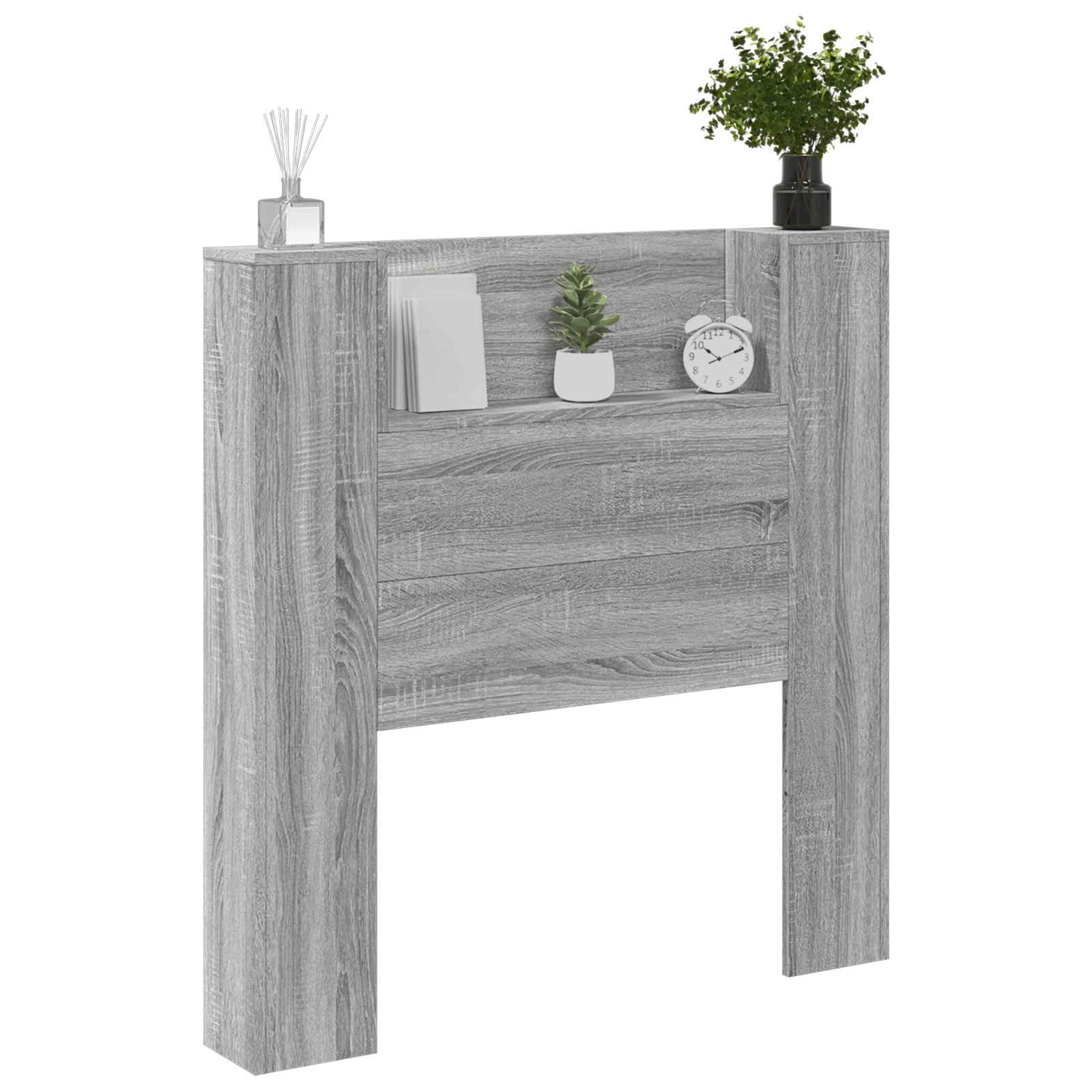 Tête de lit Gris Sonoma 100 x 16,5 x 103,5 cm Bois d'ingénierie - XIOS