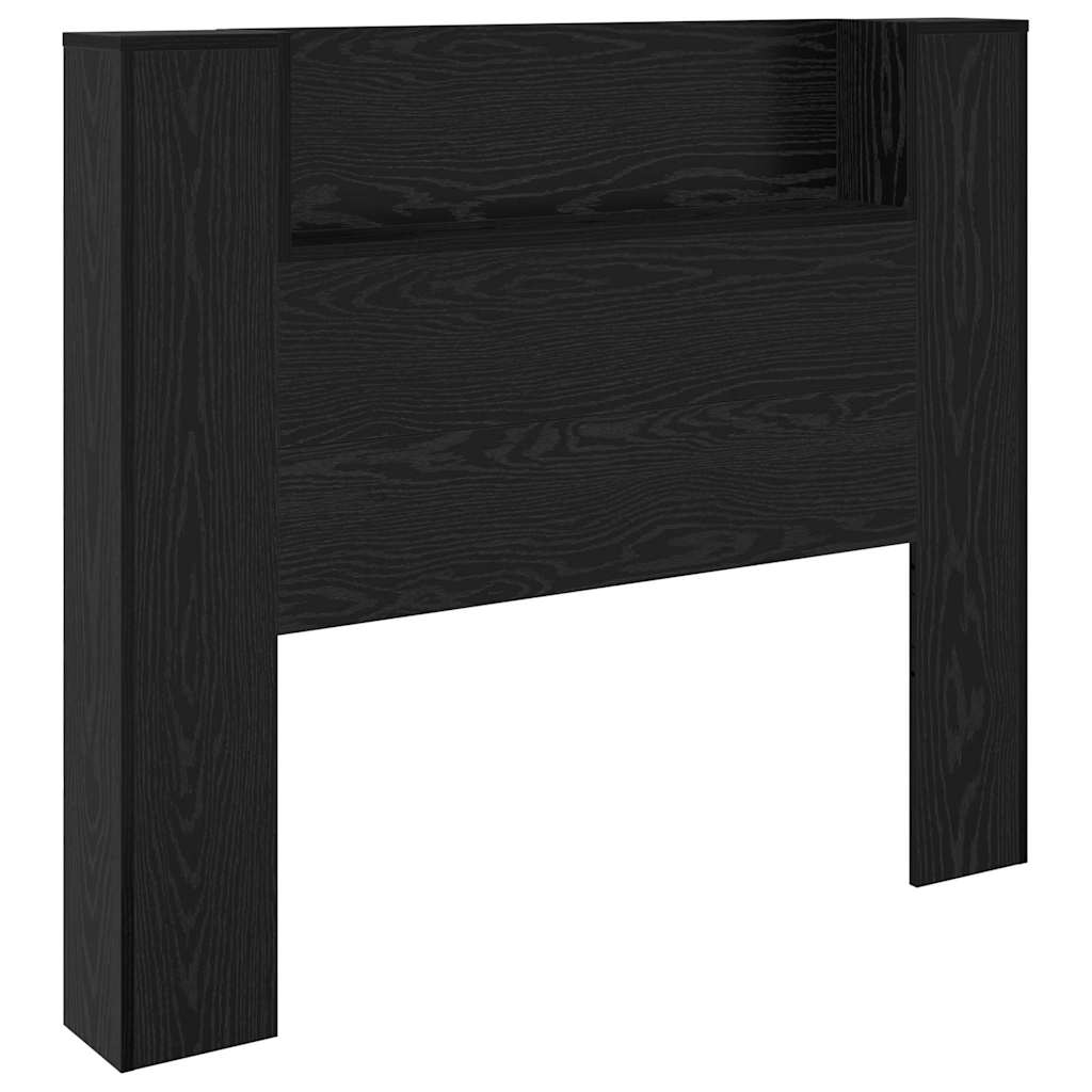 Cabinet de Tête de Lit Chêne noir 120 x 15 x 103.5 cm - XIOS