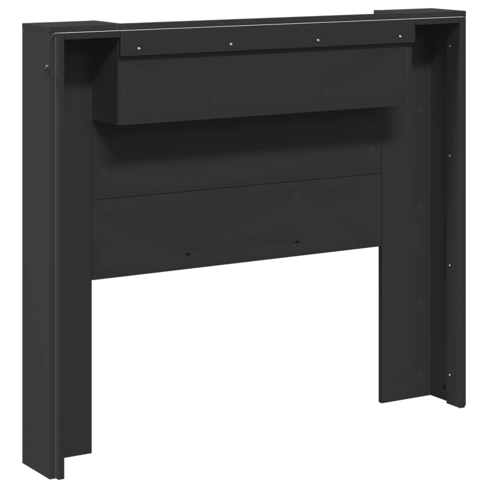 Tête de lit Noir 120 x 16,5 x 103,5 cm Bois d'ingénierie - XIOS