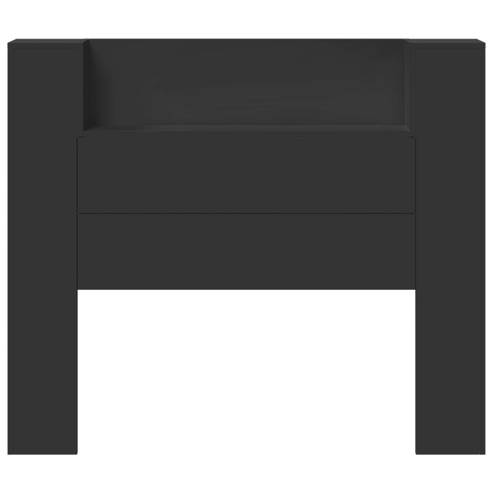 Tête de lit Noir 120 x 16,5 x 103,5 cm Bois d'ingénierie - XIOS