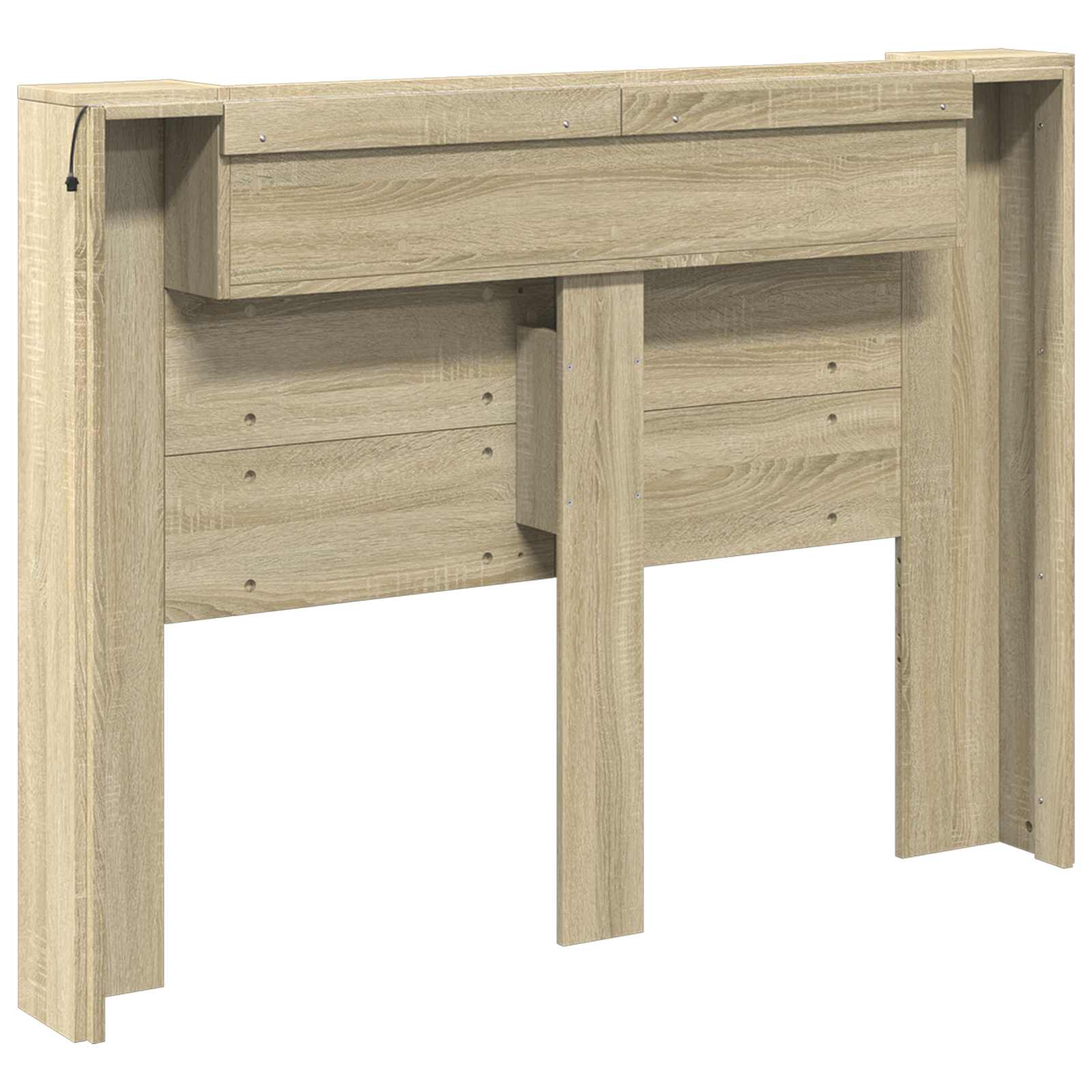 Tête de lit avec étagère Chêne Sonoma 140 x 16,5 x 103,5 cm - XIOS