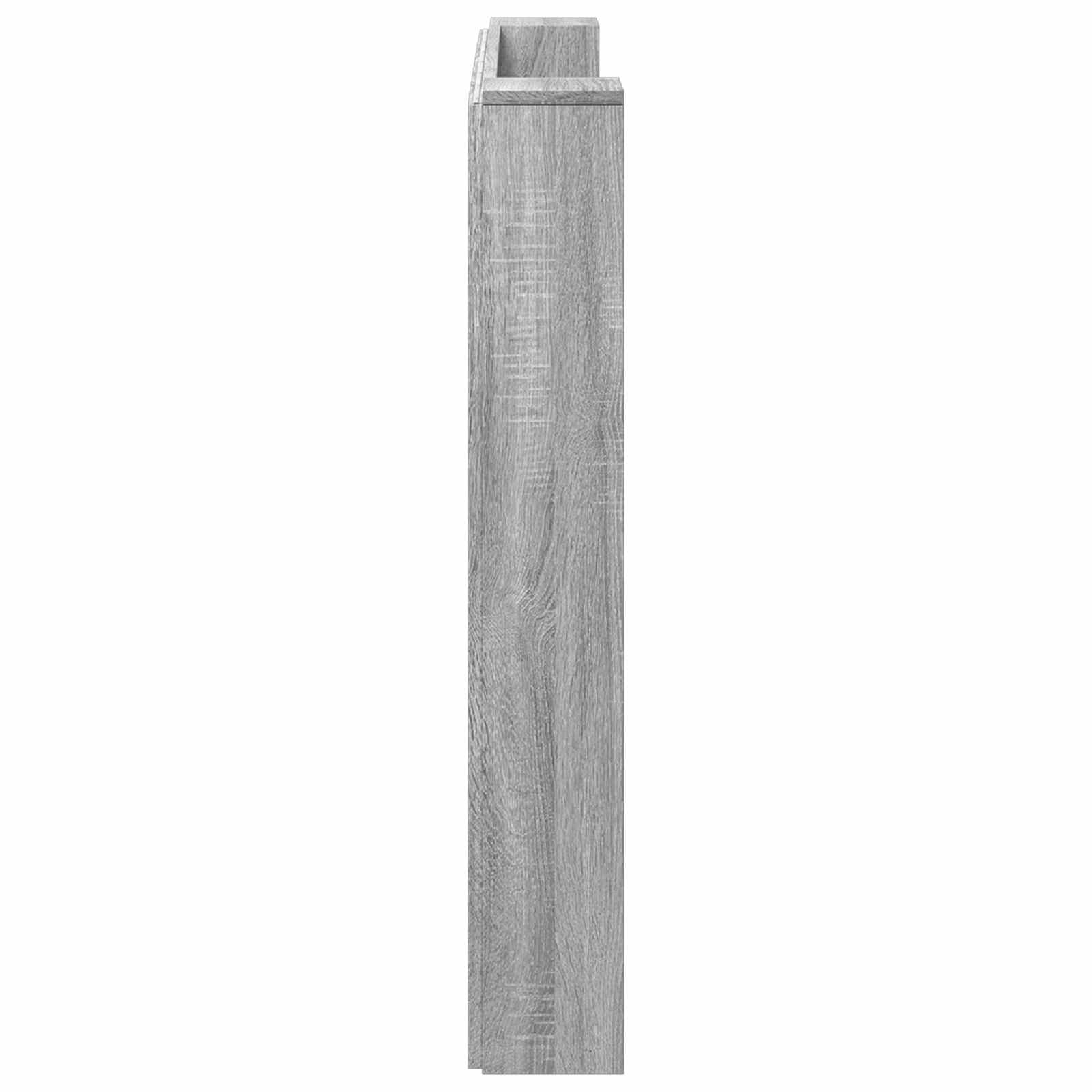 Tête de lit Gris Sonoma 140 x 16,5 x 103,5 cm Bois d'ingénierie - XIOS
