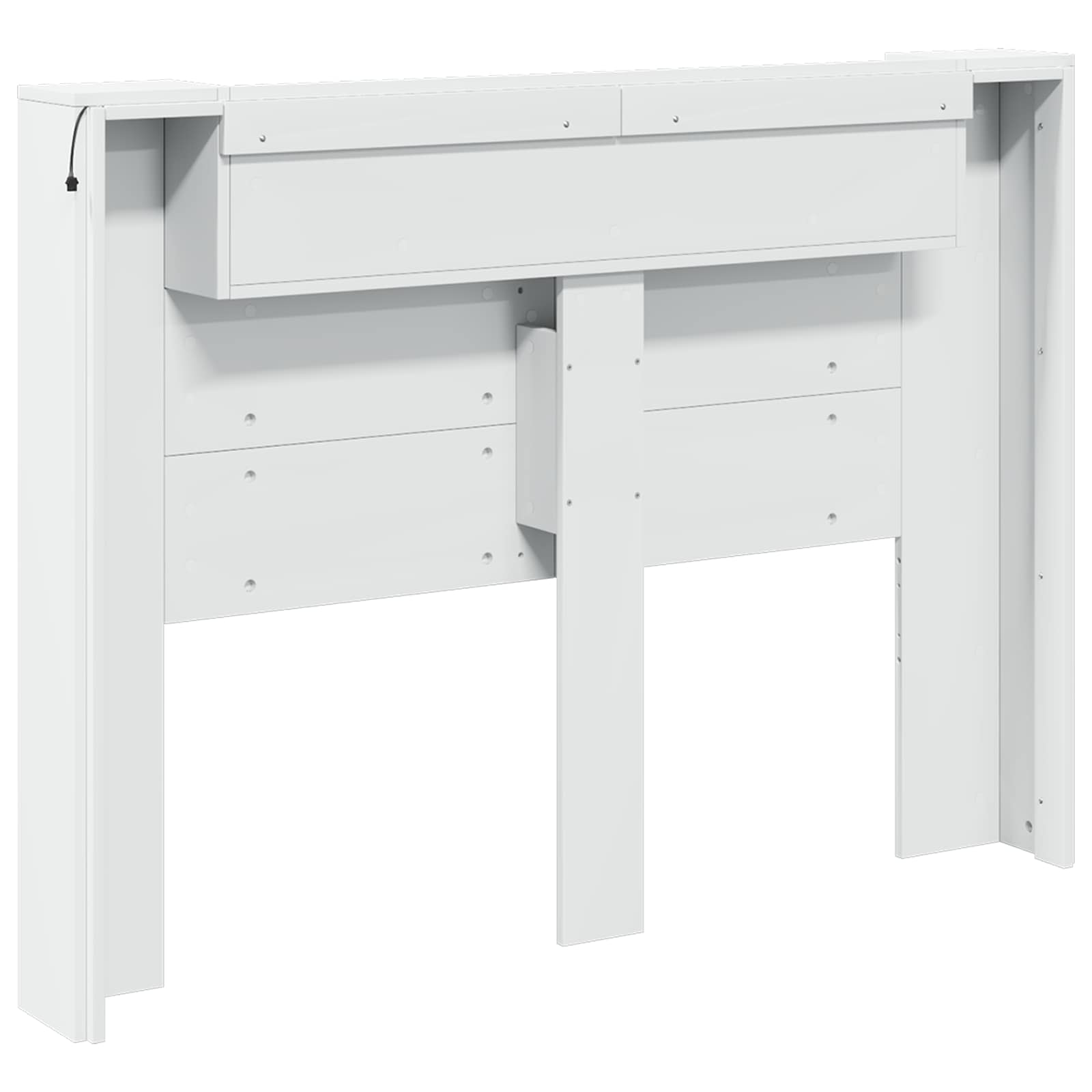 Tête de lit Blanc 140 x 16,5 x 103,5 cm Bois d'ingénierie - XIOS