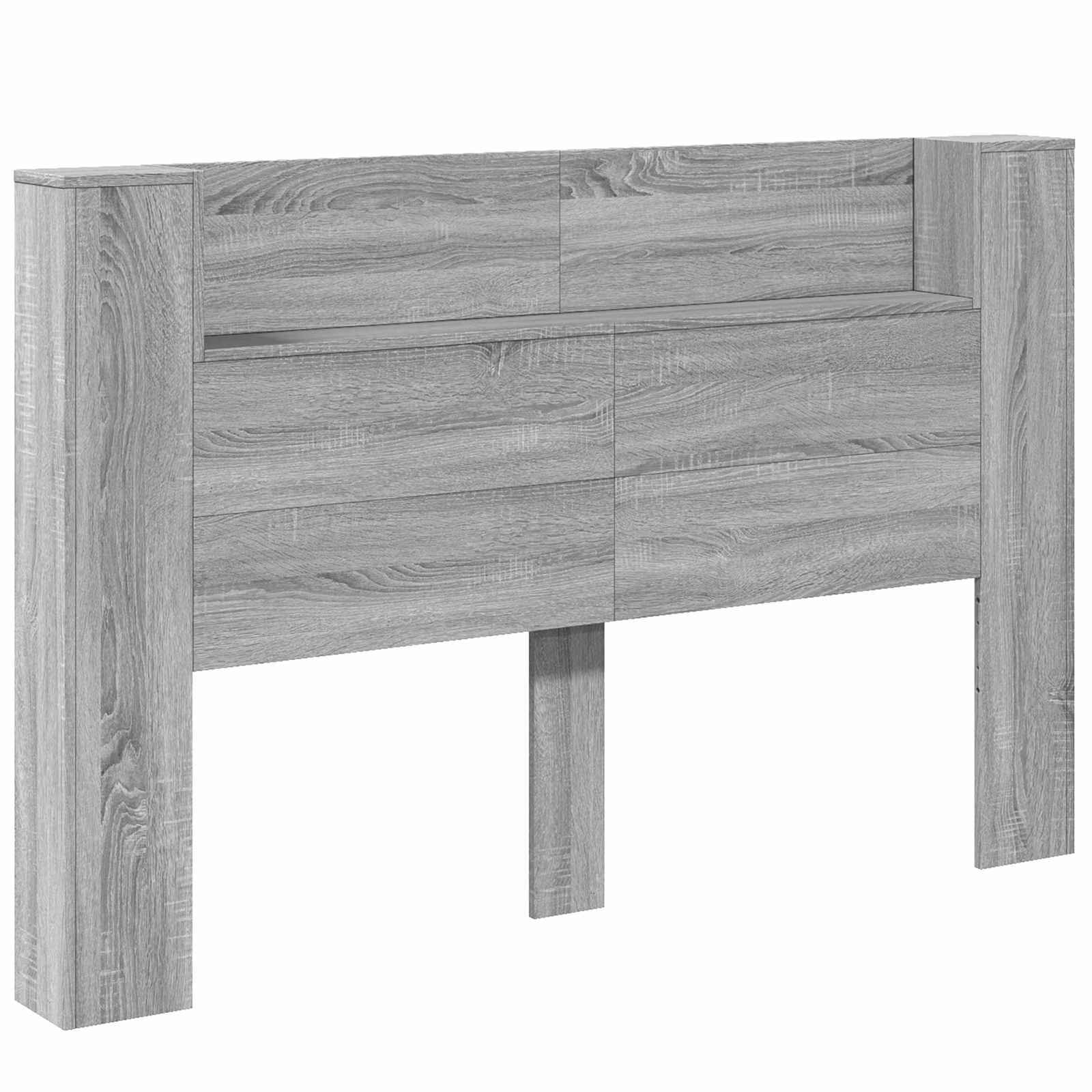 Tête de lit Gris Sonoma 160 x 16,5 x 103,5 cm Bois d'ingénierie - XIOS