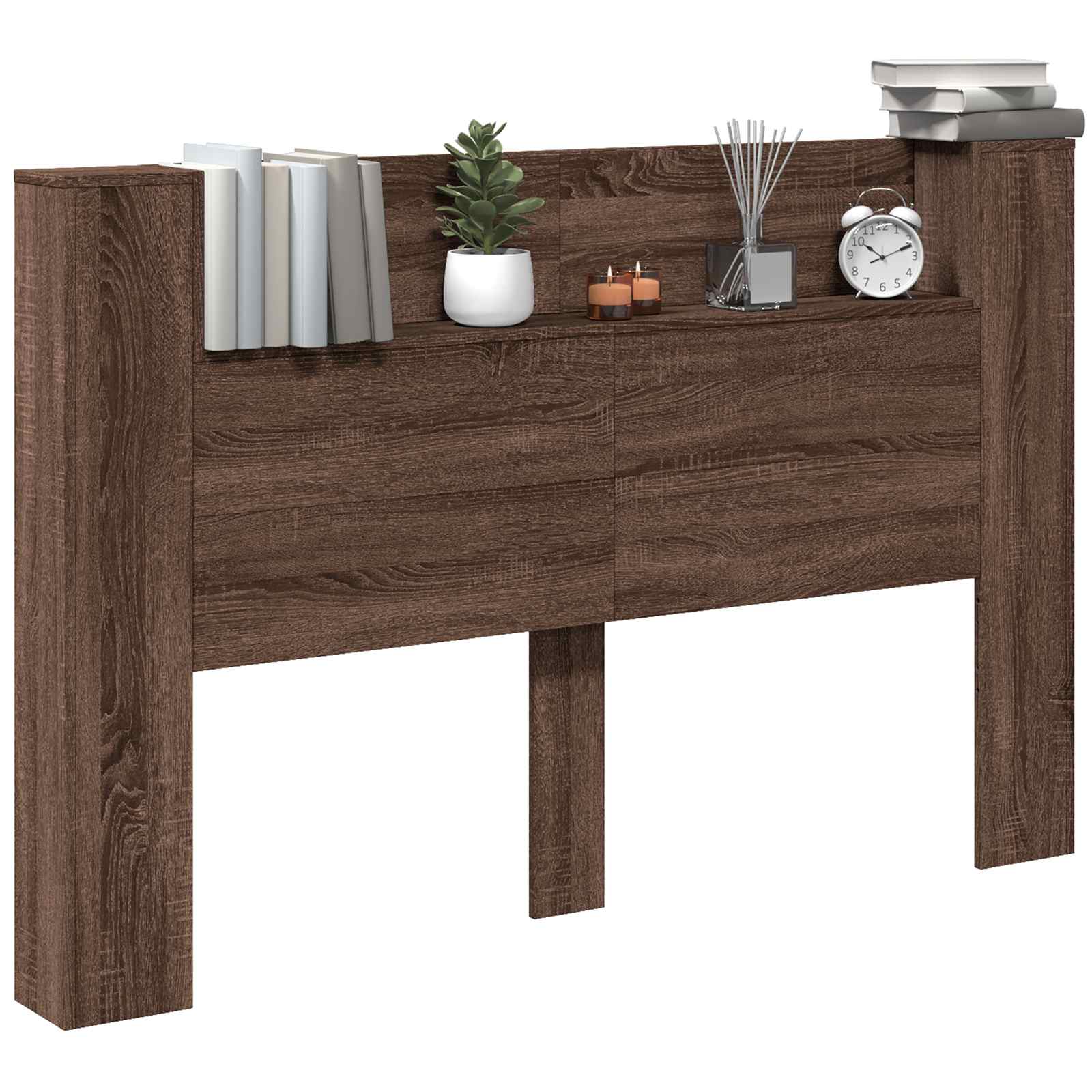 Tête de lit Chêne brun 160 x 16,5 x 103,5 cm Bois d'ingénierie - XIOS