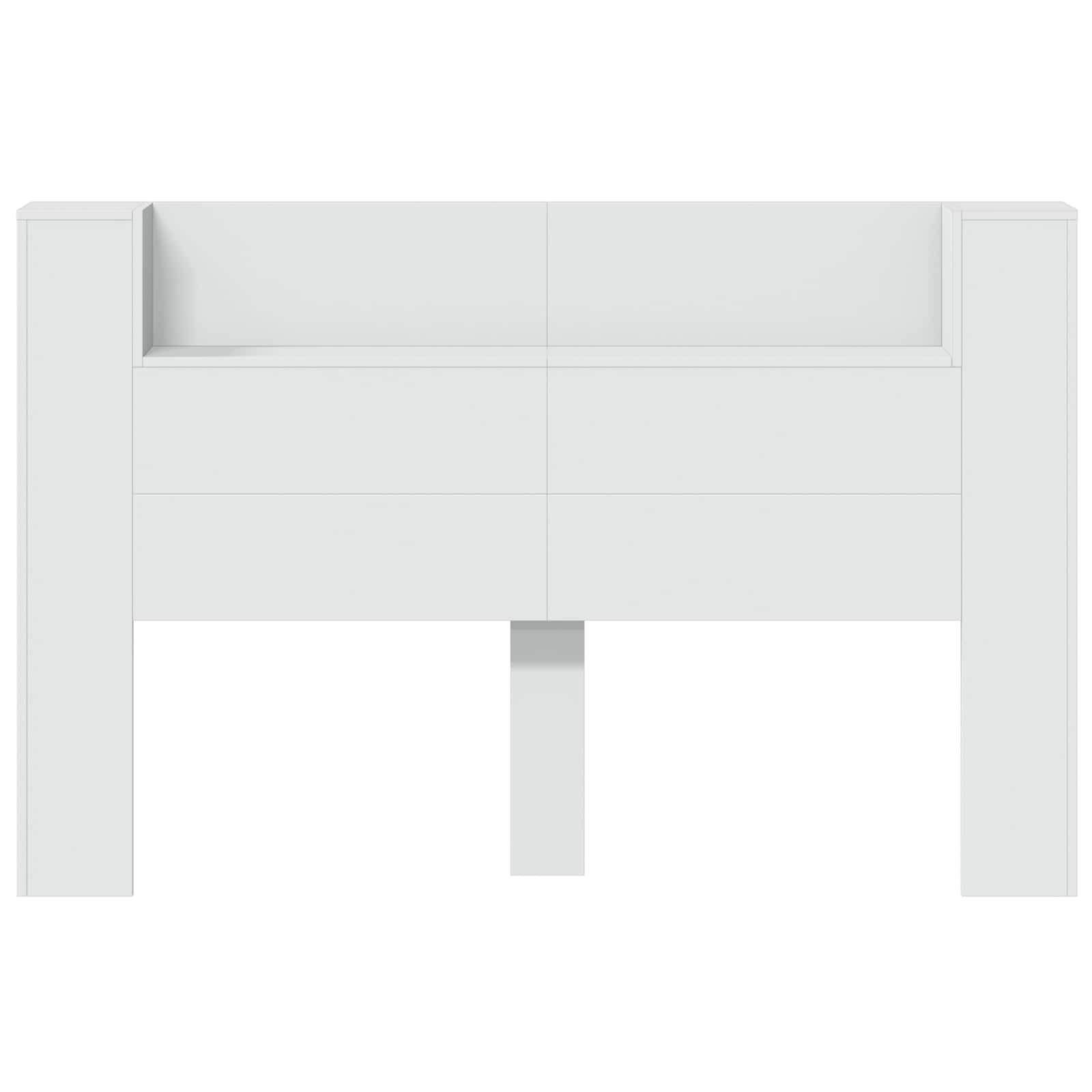 Tête de lit Blanc 160 x 16,5 x 103,5 cm Bois d'ingénierie - XIOS