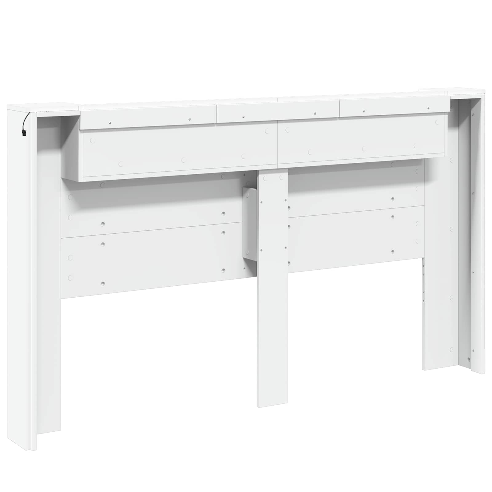 Tête de lit Blanc 180 x 16,5 x 103,5 cm Bois d'ingénierie - XIOS