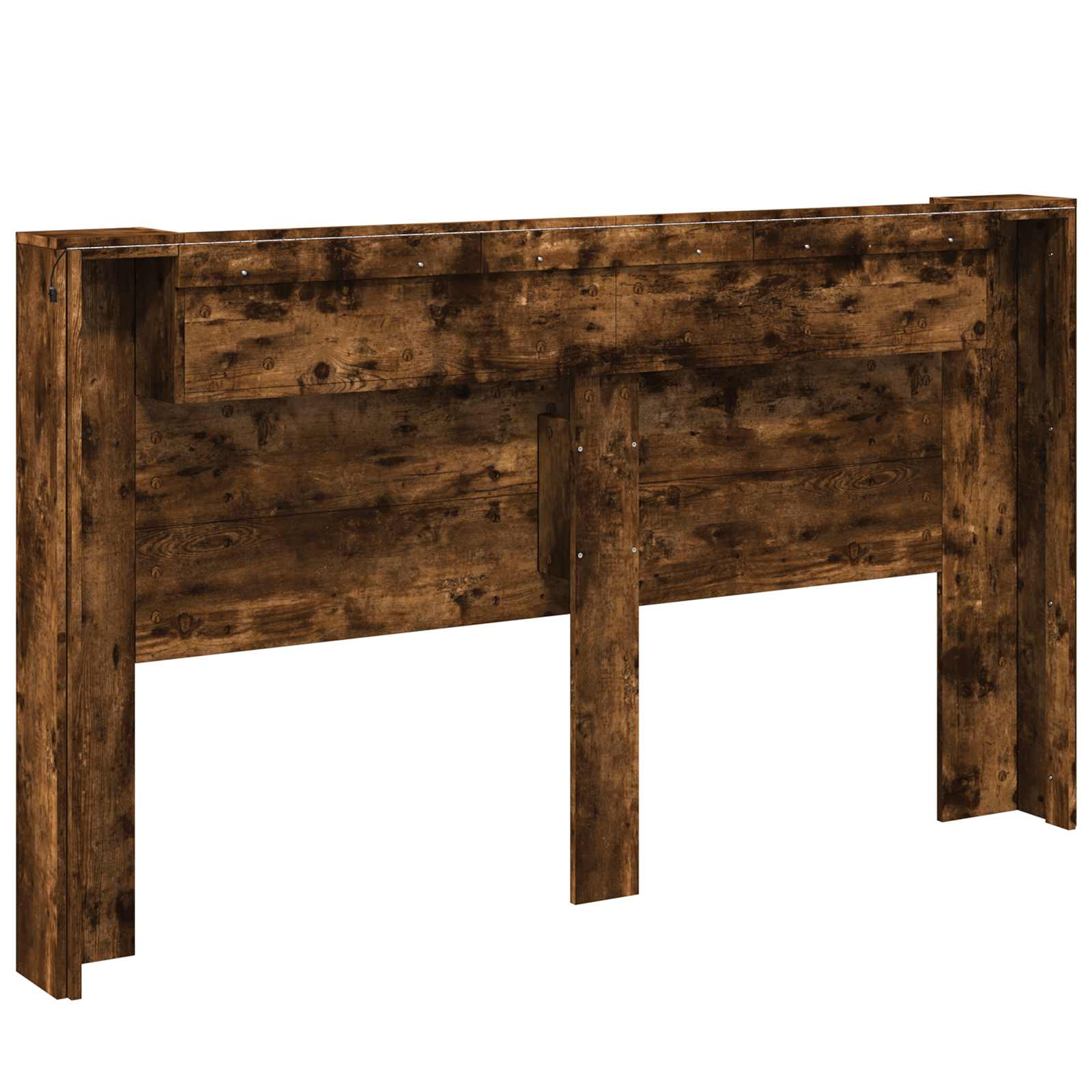 Tête de lit Chêne fumé 180 x 16,5 x 103,5 cm Bois d'ingénierie - XIOS