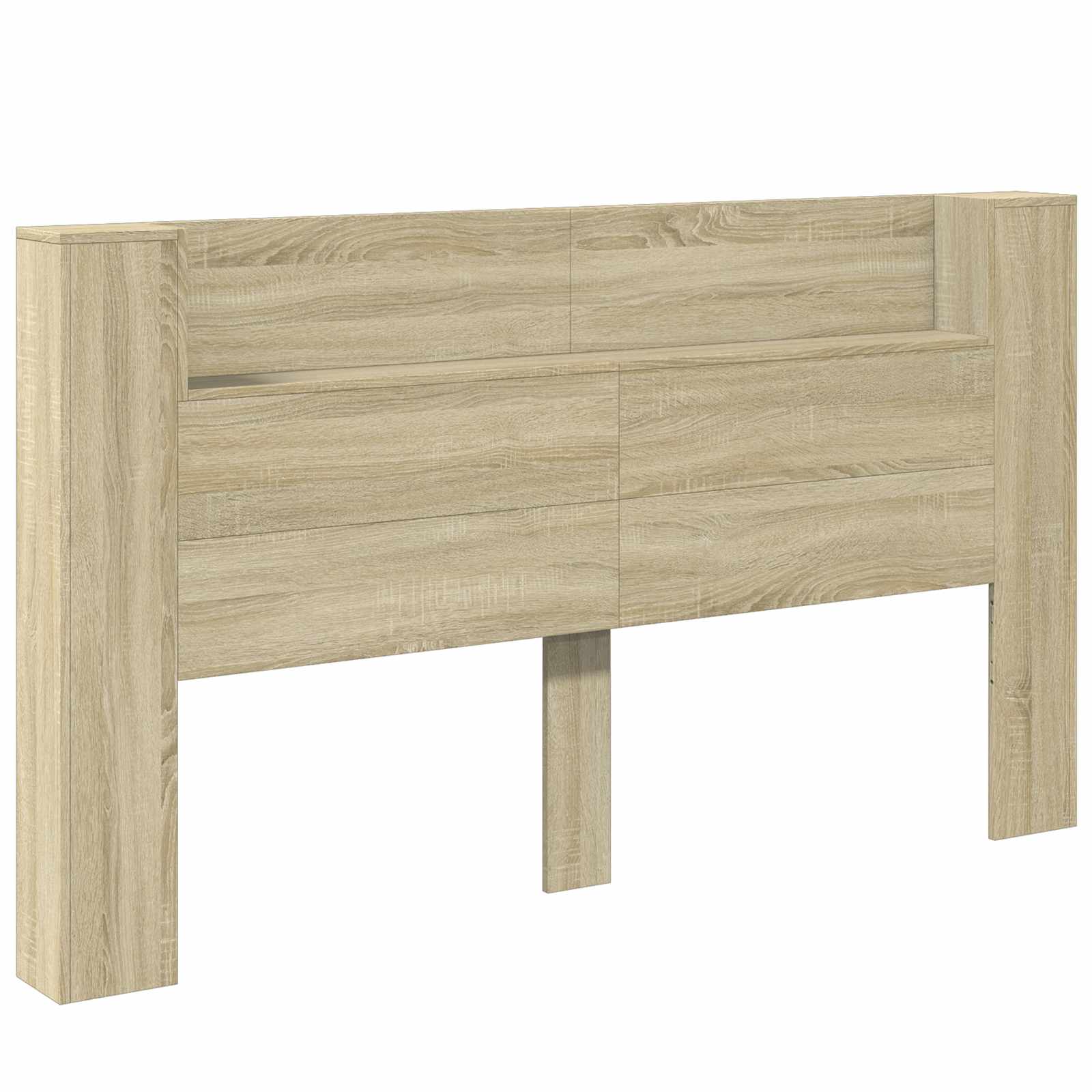 Tête de lit avec étagère Chêne Sonoma 180 x 16,5 x 103,5 cm - XIOS
