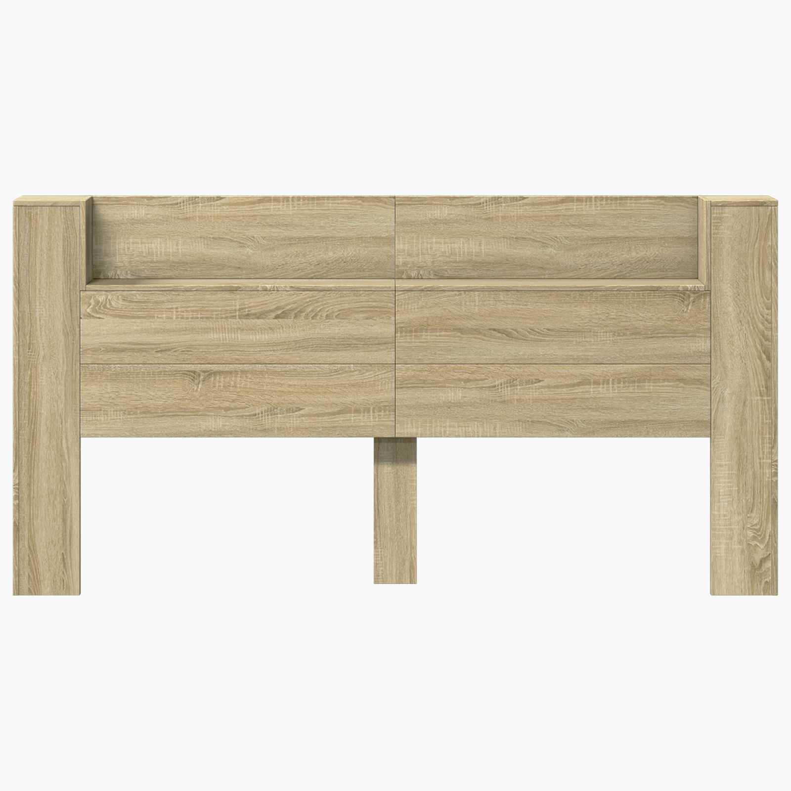 Tête de lit avec étagère Chêne Sonoma 200 x 16,5 x 103,5 cm - XIOS