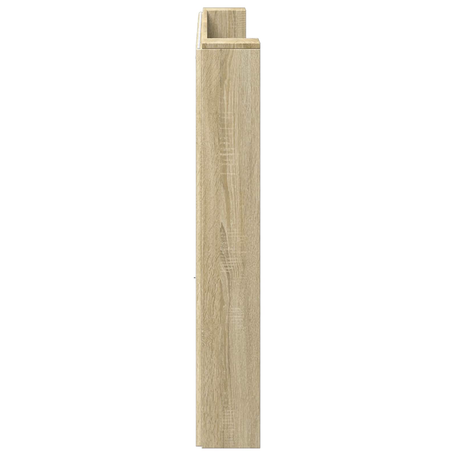 Tête de lit avec étagère Chêne Sonoma 200 x 16,5 x 103,5 cm - XIOS