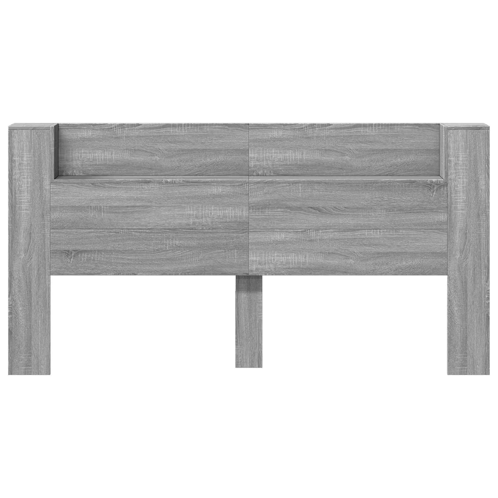 Tête de lit Gris Sonoma 200 x 16,5 x 103,5 cm Bois d'ingénierie - XIOS