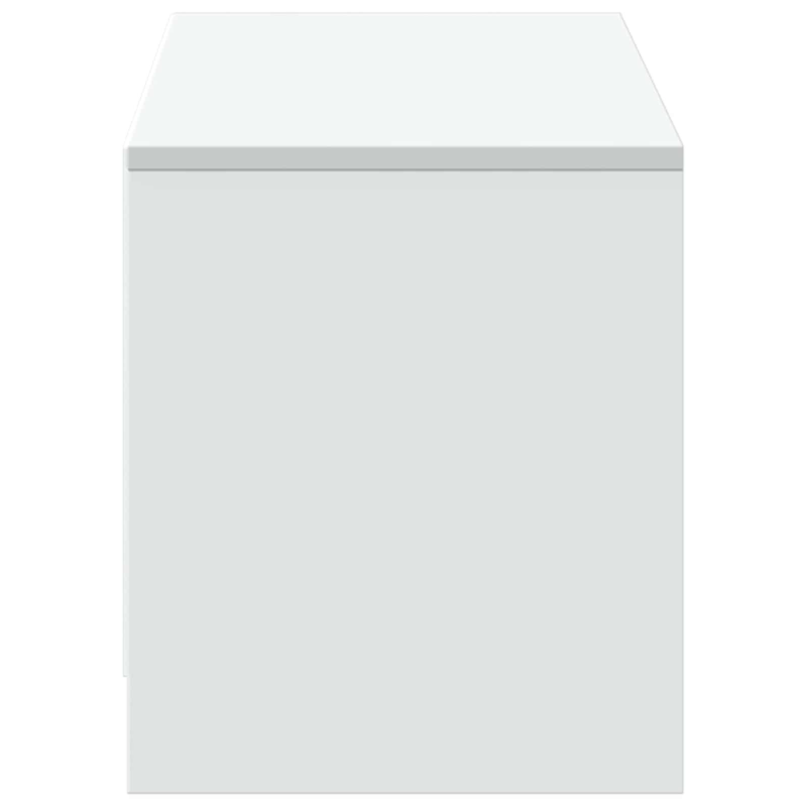 Meuble TV avec LED Blanc 140 x 34 x 40 cm Bois d’ingénierie - XIOS