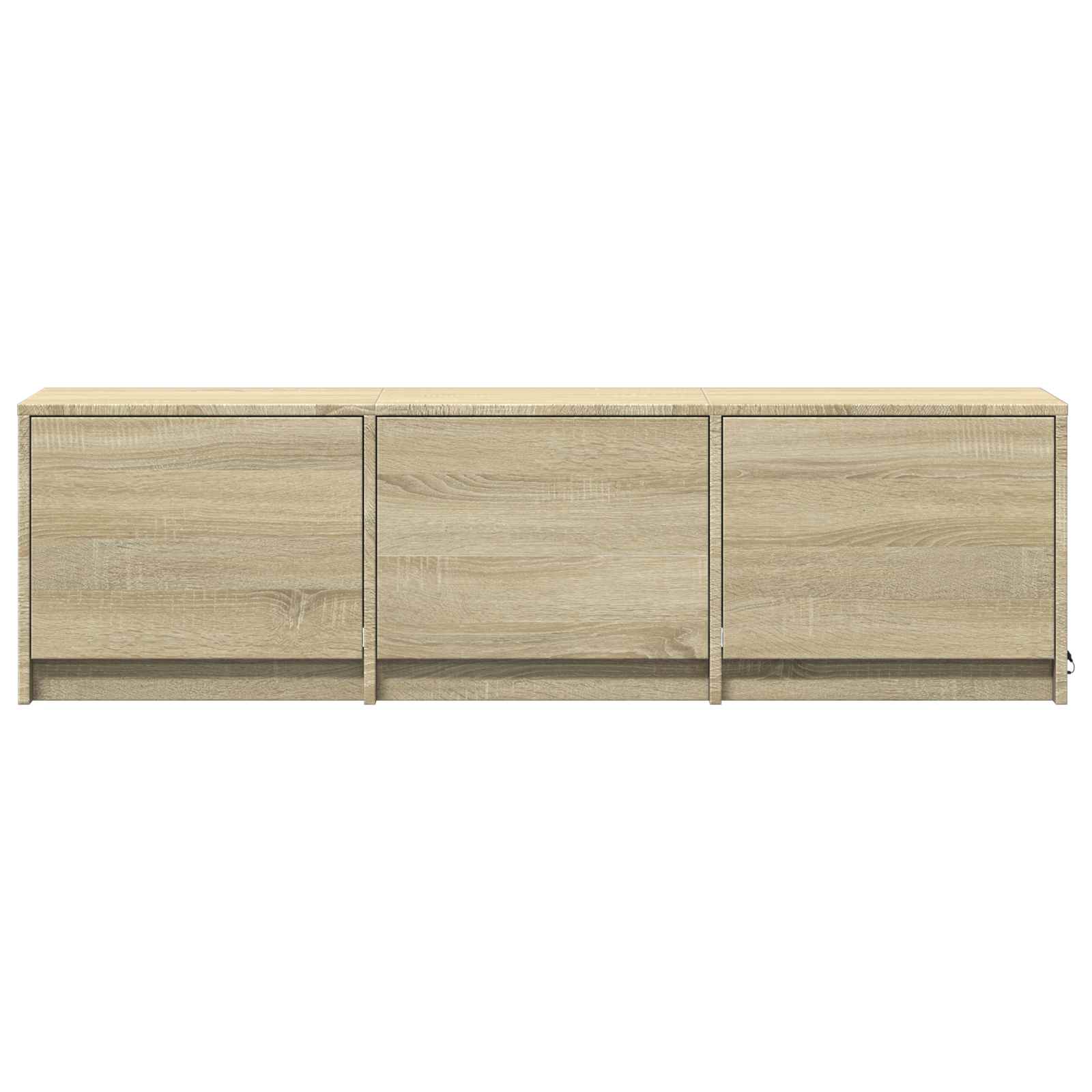 Meuble TV avec LED avec LED Chêne Sonoma 140 x 34 x 40 cm - XIOS