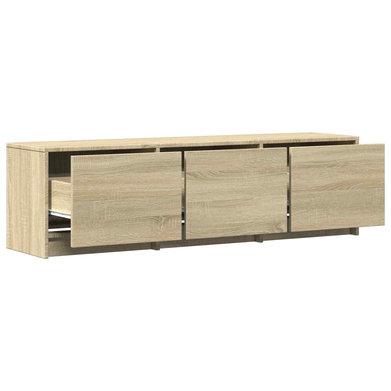 Meuble TV avec LED avec LED Chêne Sonoma 140 x 34 x 40 cm - XIOS