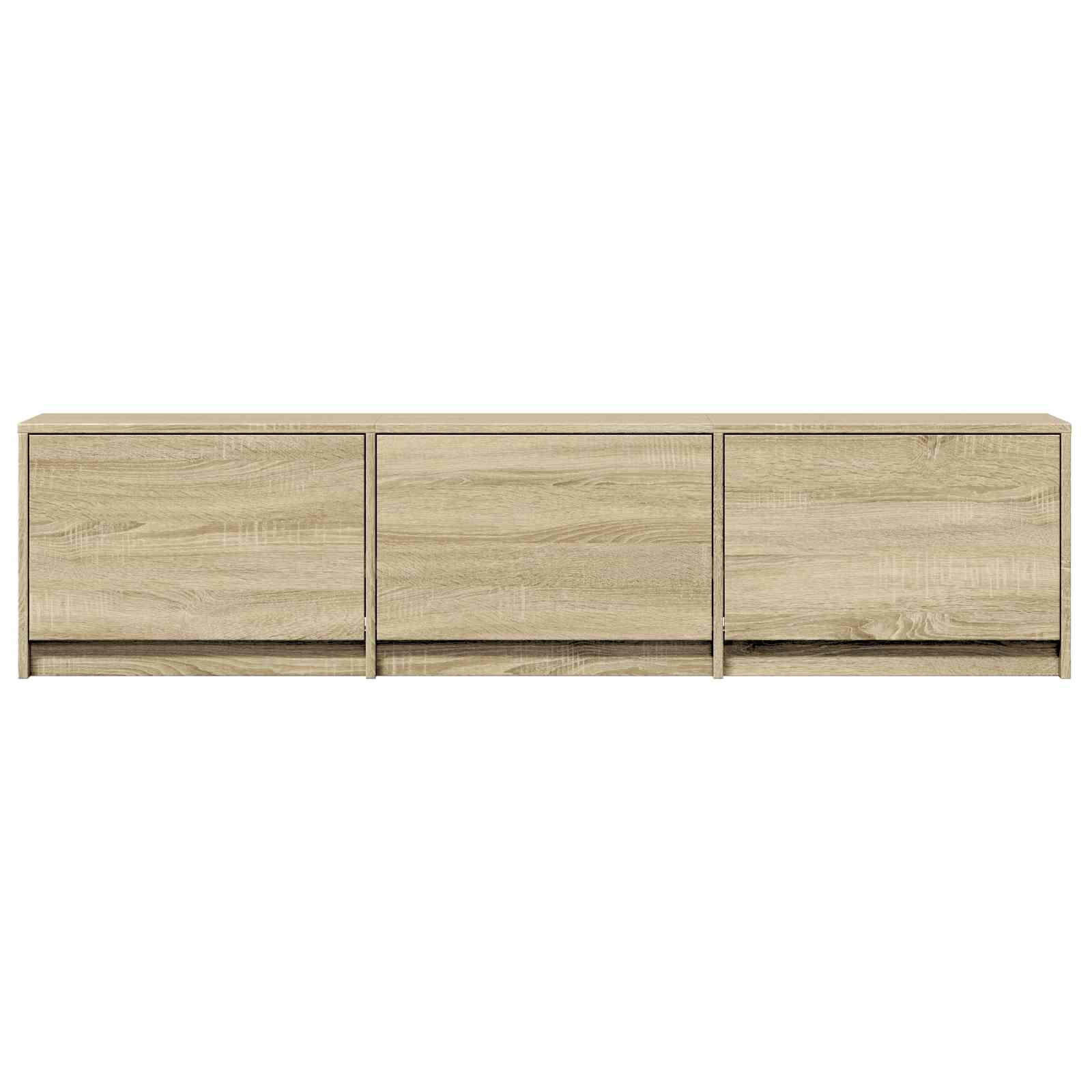 Meuble TV avec LED avec LED Chêne Sonoma 165 x 34 x 40 cm - XIOS