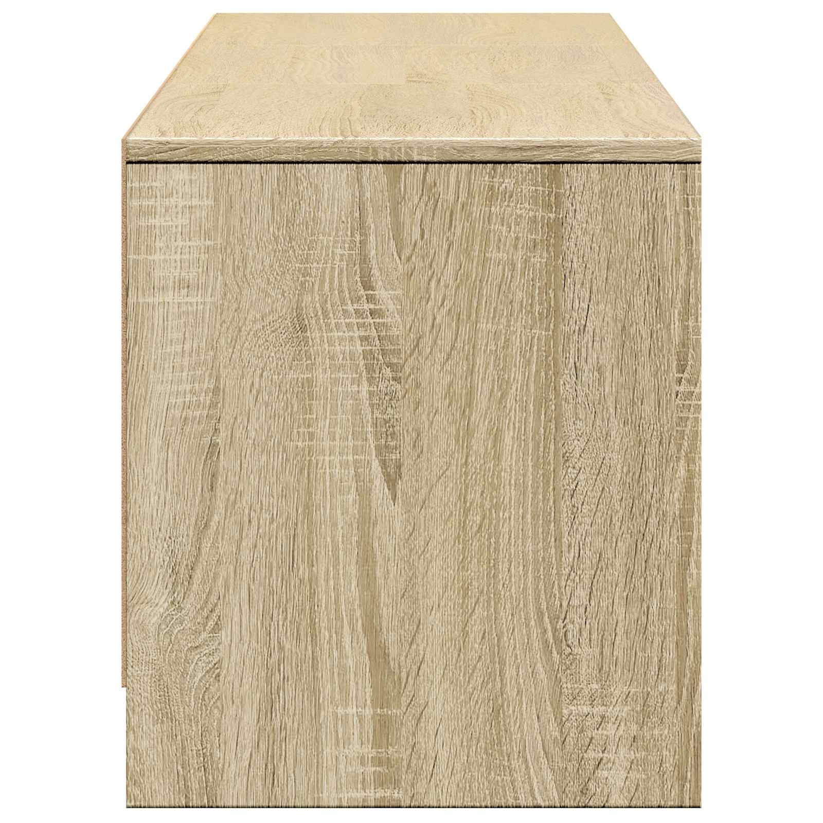 Meuble TV avec LED avec LED Chêne Sonoma 165 x 34 x 40 cm - XIOS