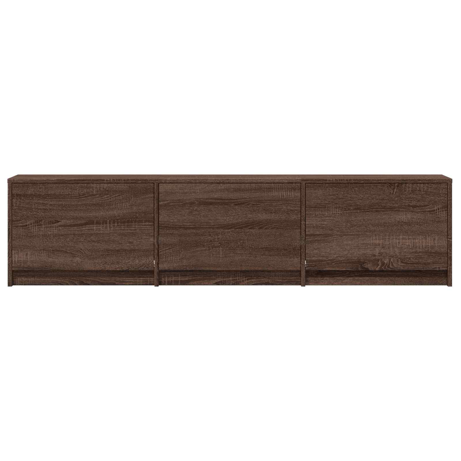 Meuble TV avec LED avec LED Chêne brun 165 x 34 x 40 cm - XIOS