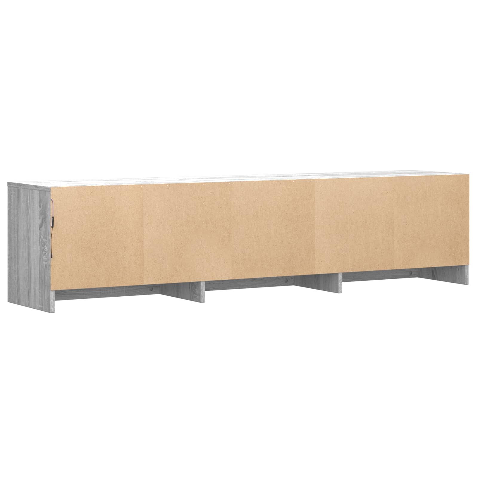 Meuble TV avec LED avec LED Gris Sonoma 165 x 34 x 40 cm - XIOS